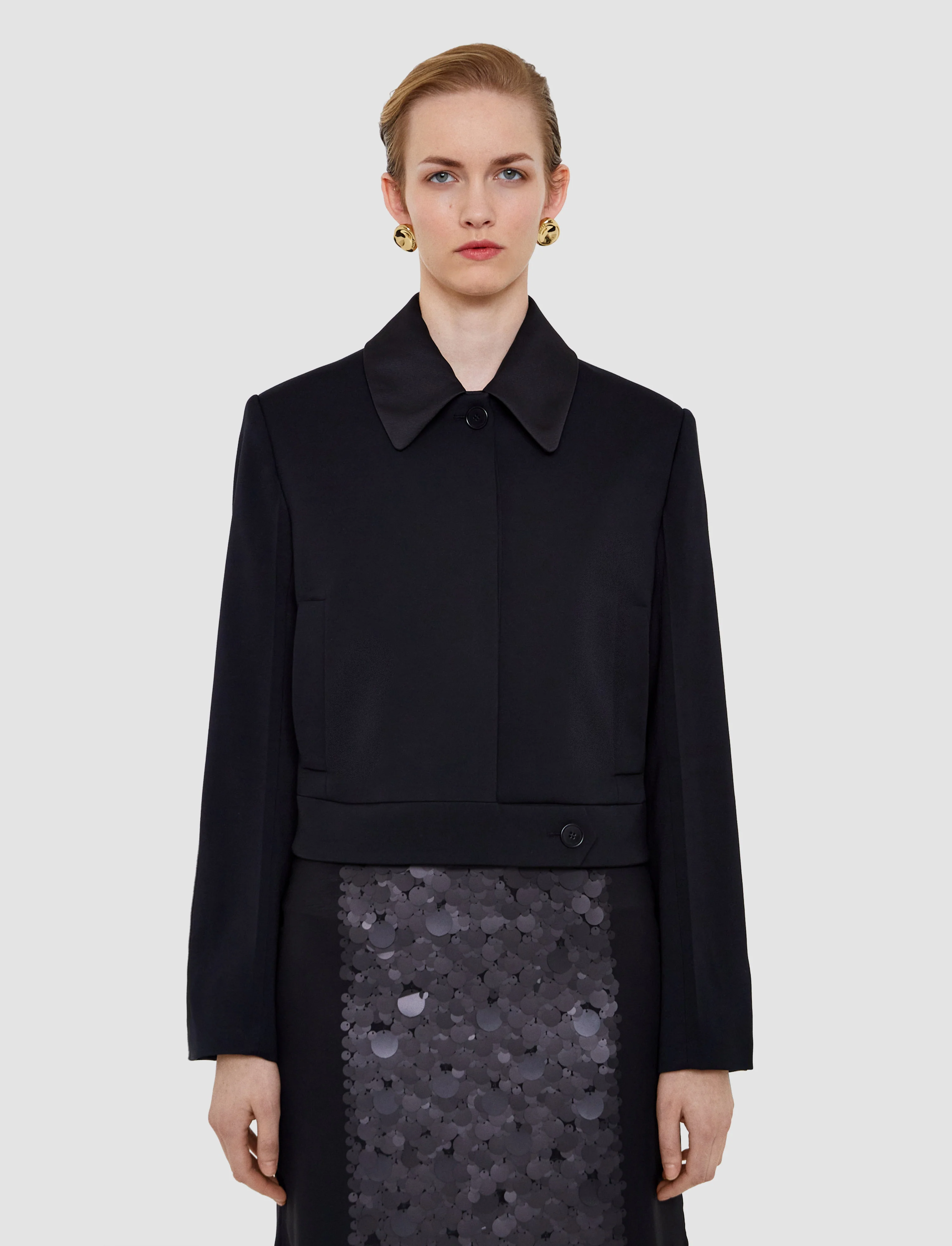 Abbe Tailored Crepe Jacket - Image 3