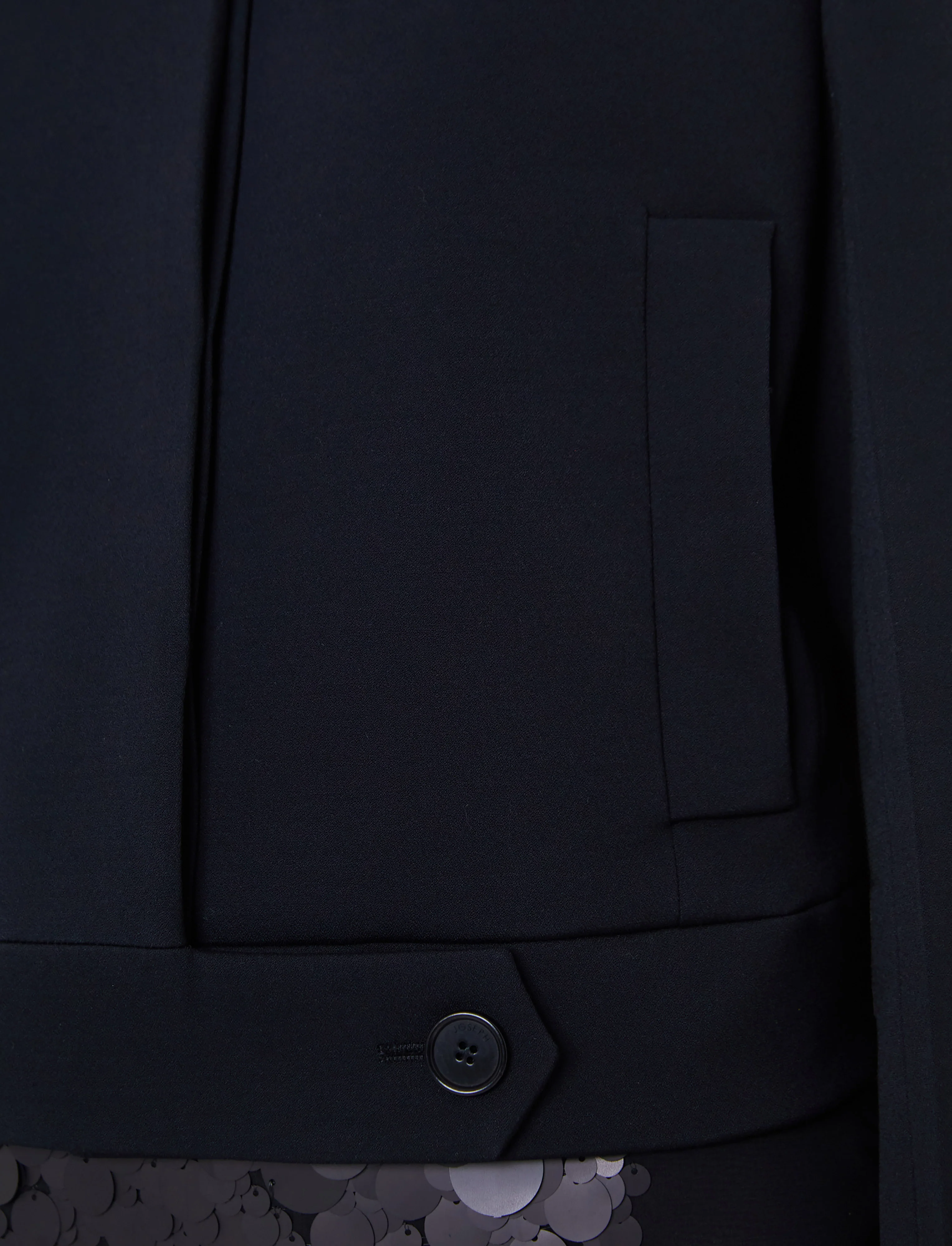 Abbe Tailored Crepe Jacket - Image 4