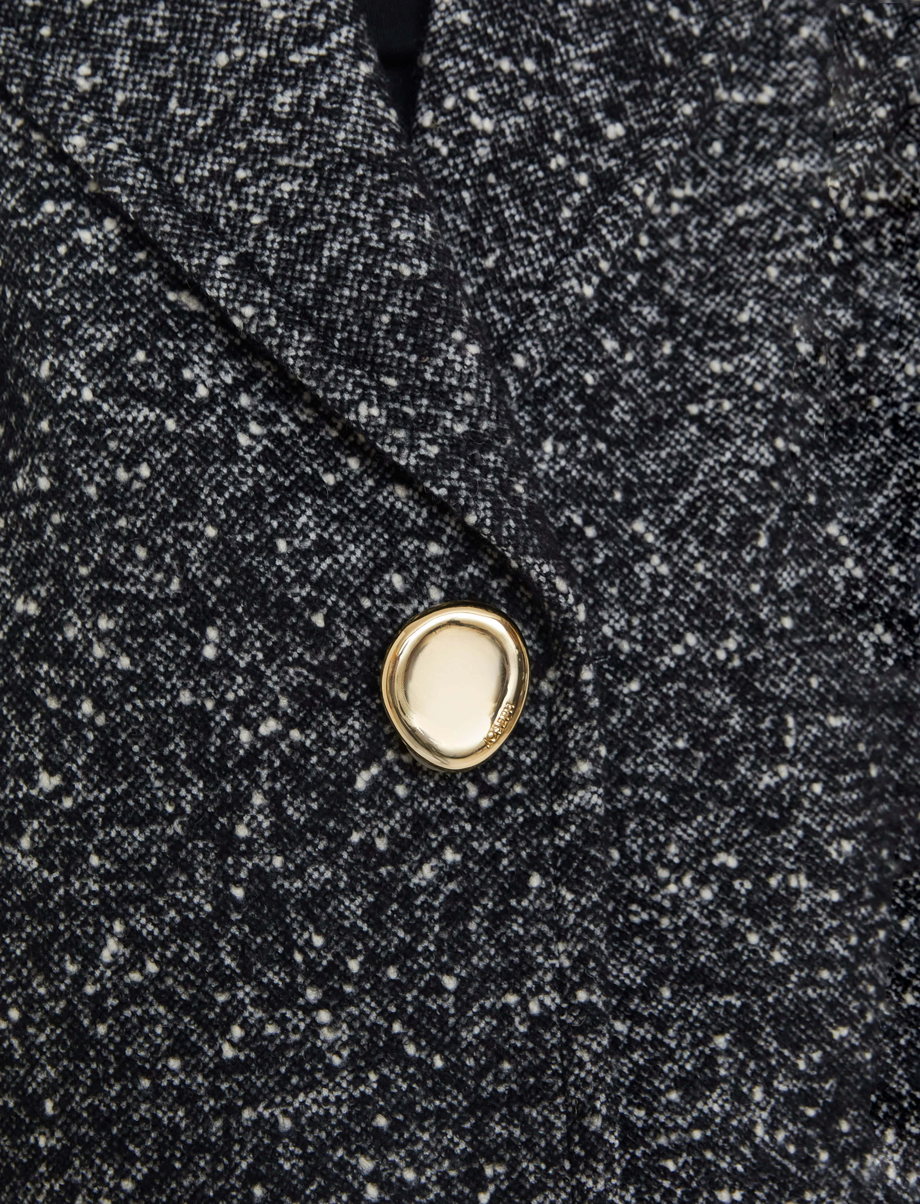 Agar Donegal Tweed Wool Coat - Image 5