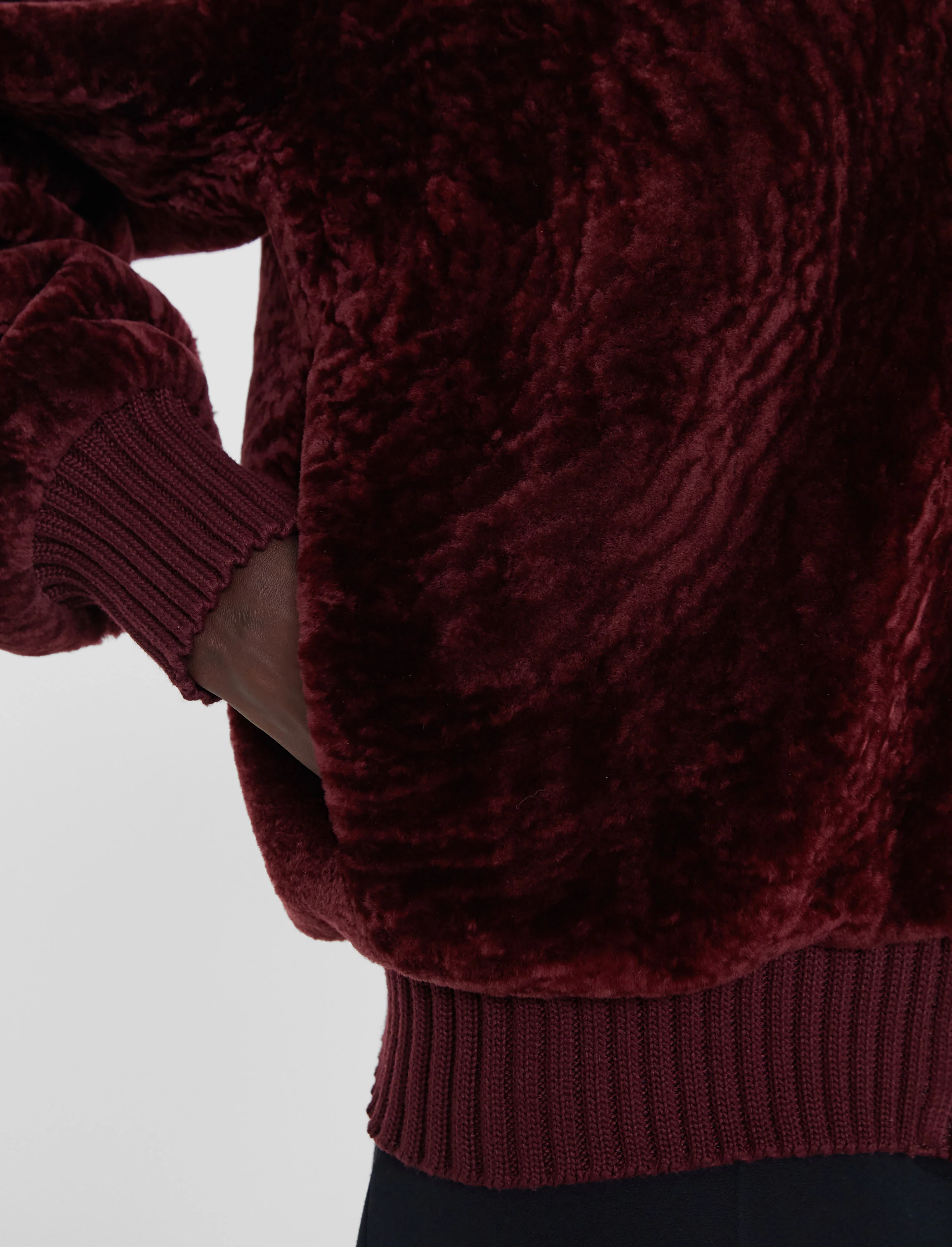 Alpes Short Hair Shearling Jacket - Image 5