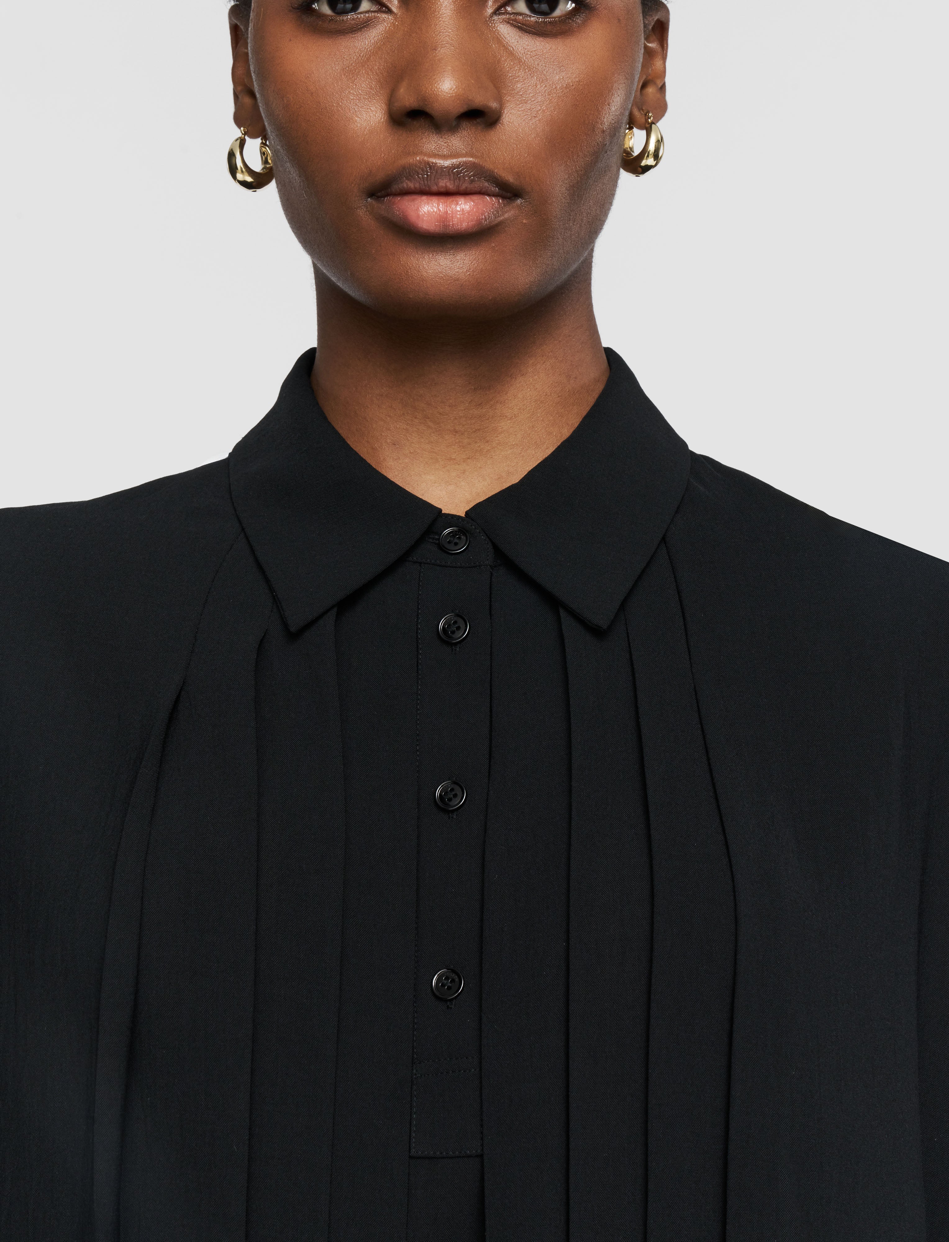 Antin Airy Plissé Blouse - Image 5