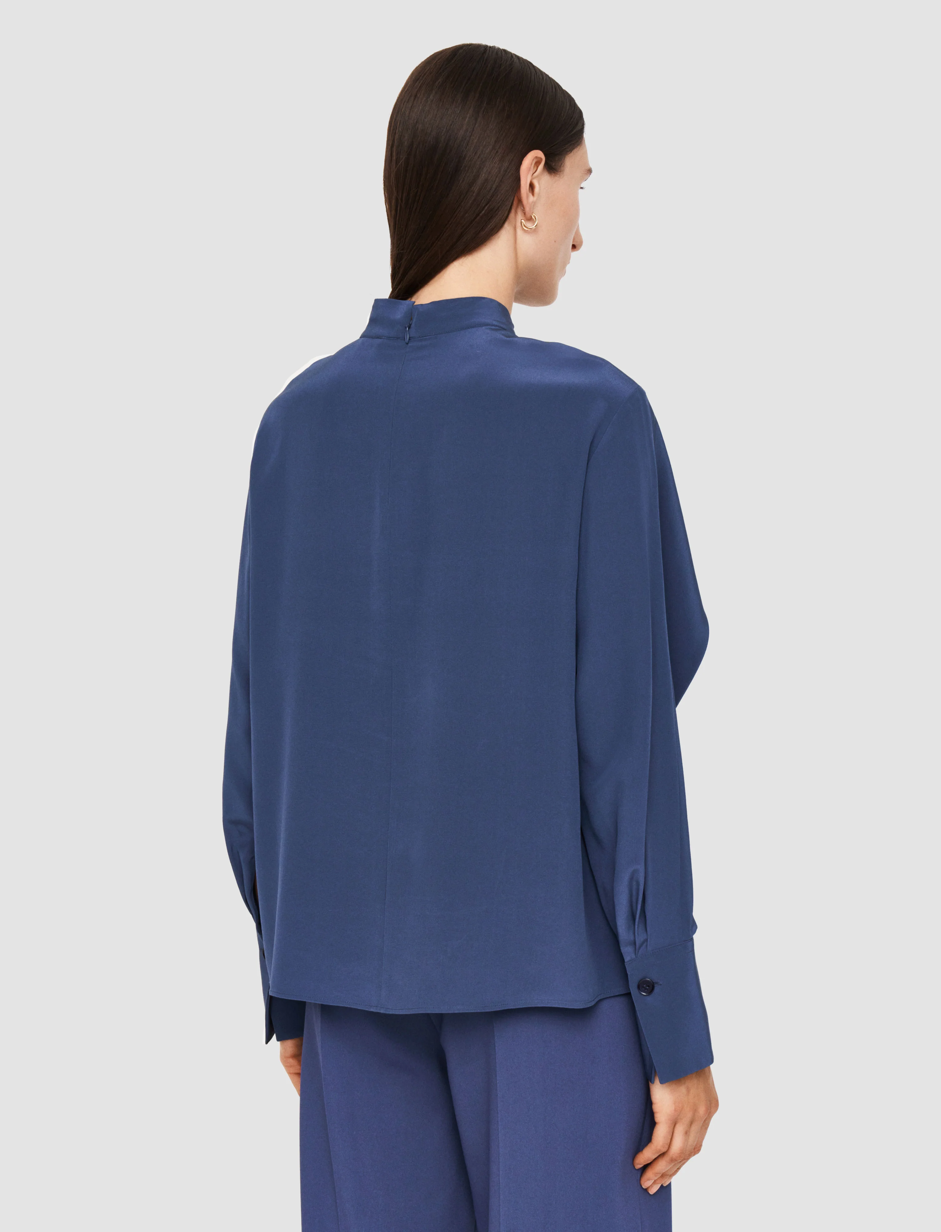 Bailie Silk Crepe de Chine Blouse - Image 4