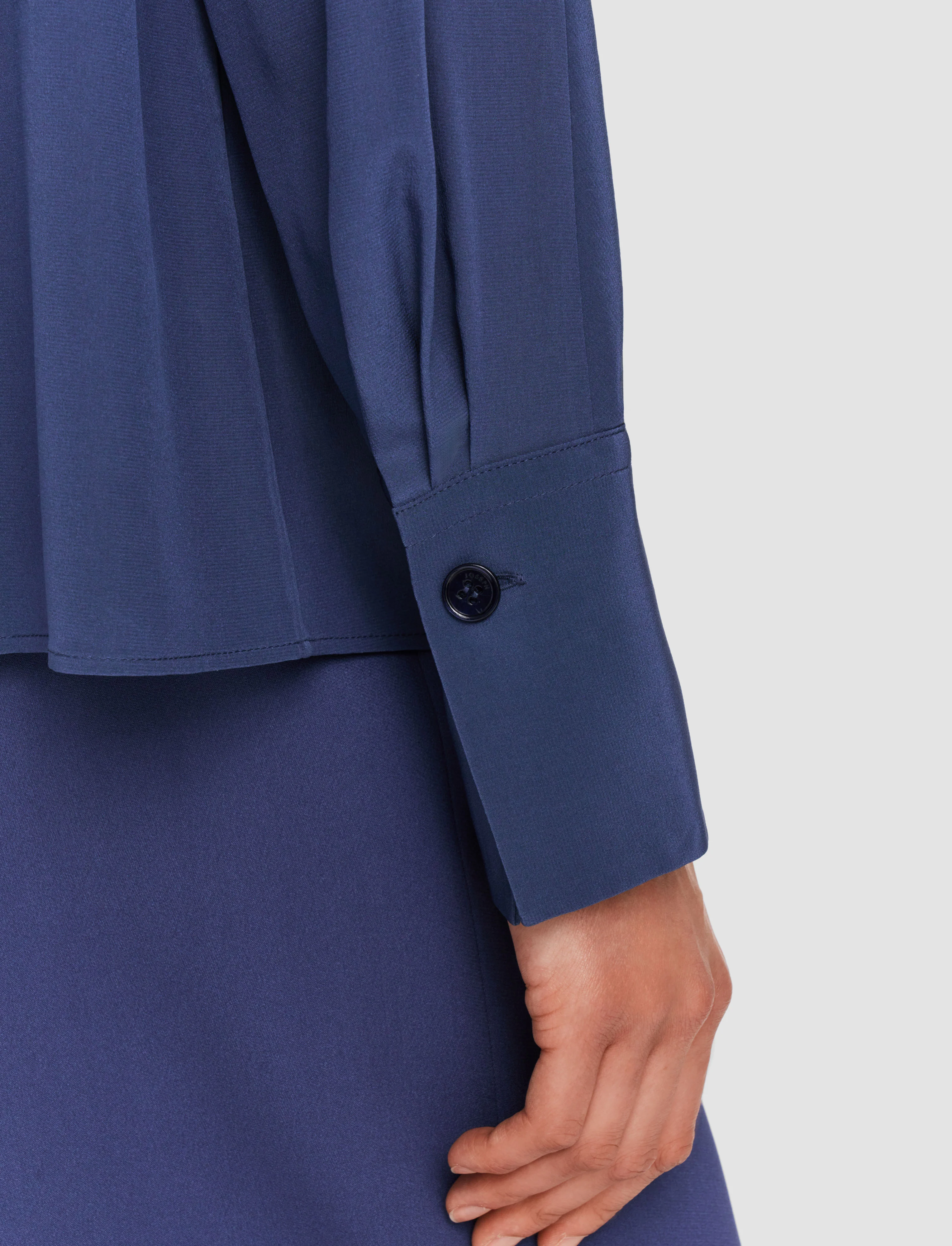 Bailie Silk Crepe de Chine Blouse - Image 6