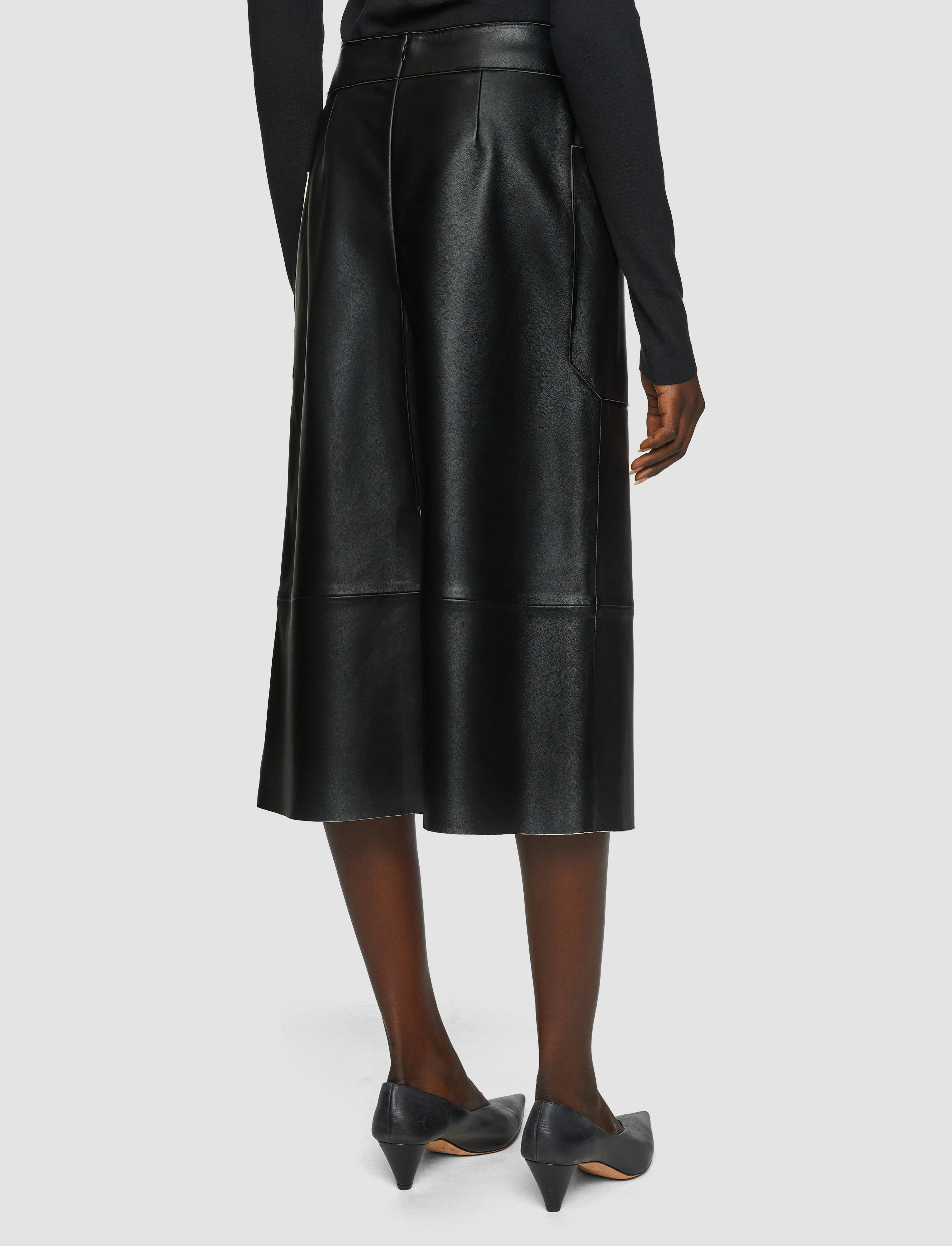 Blomfield Nappa Leather Skirt - Image 3