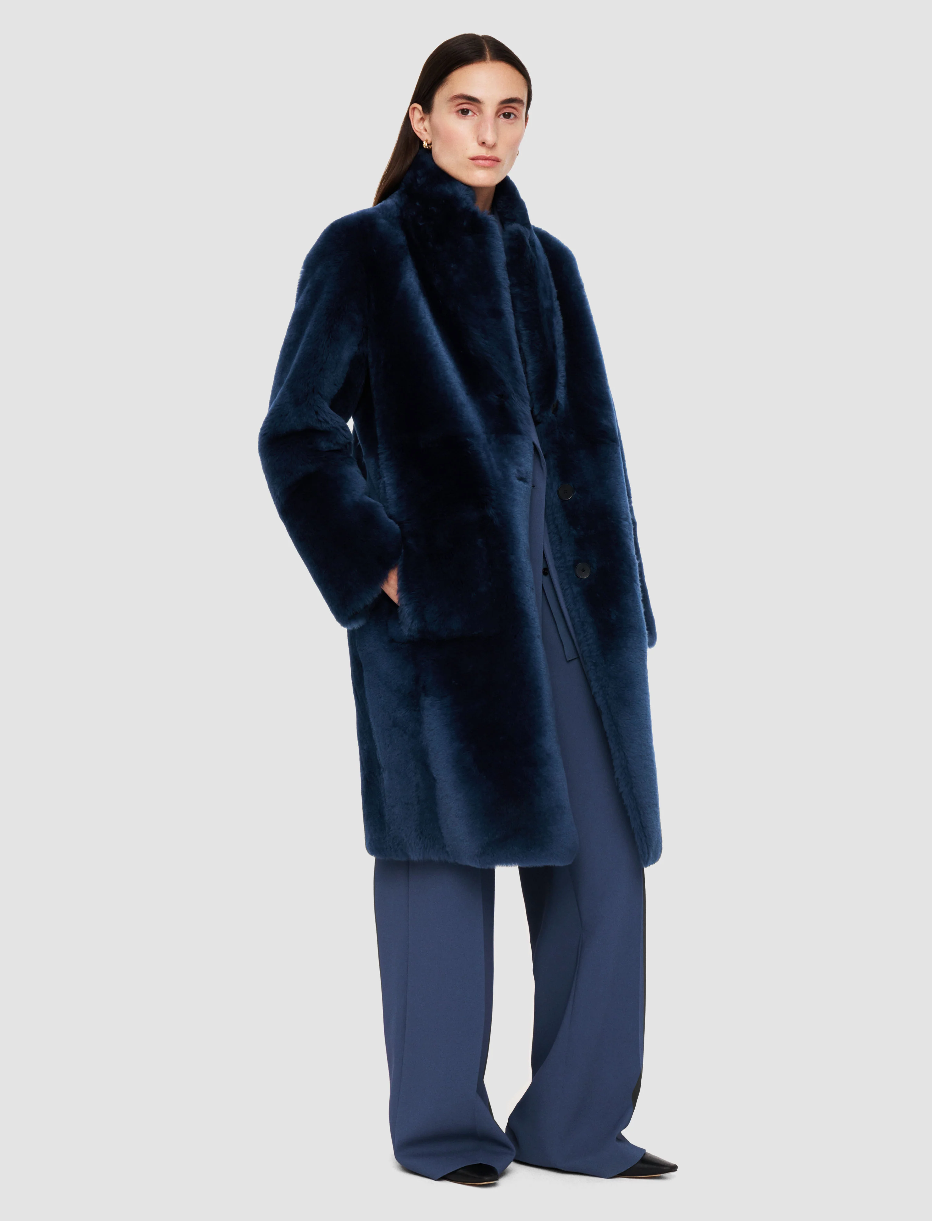 Britanny Reversible Shearling Coat - Image 3