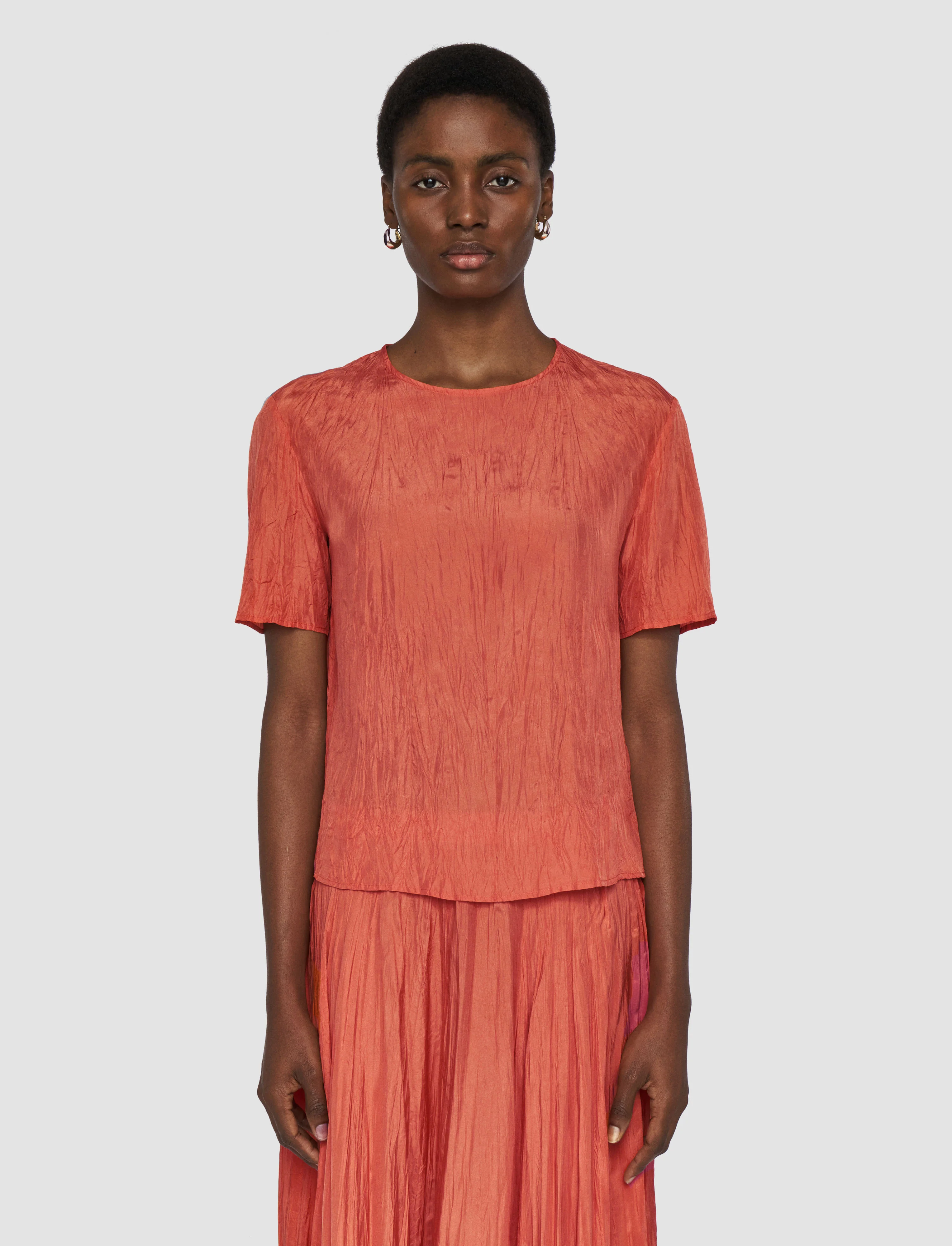 Brunet Habotai Silk Top - Image 3