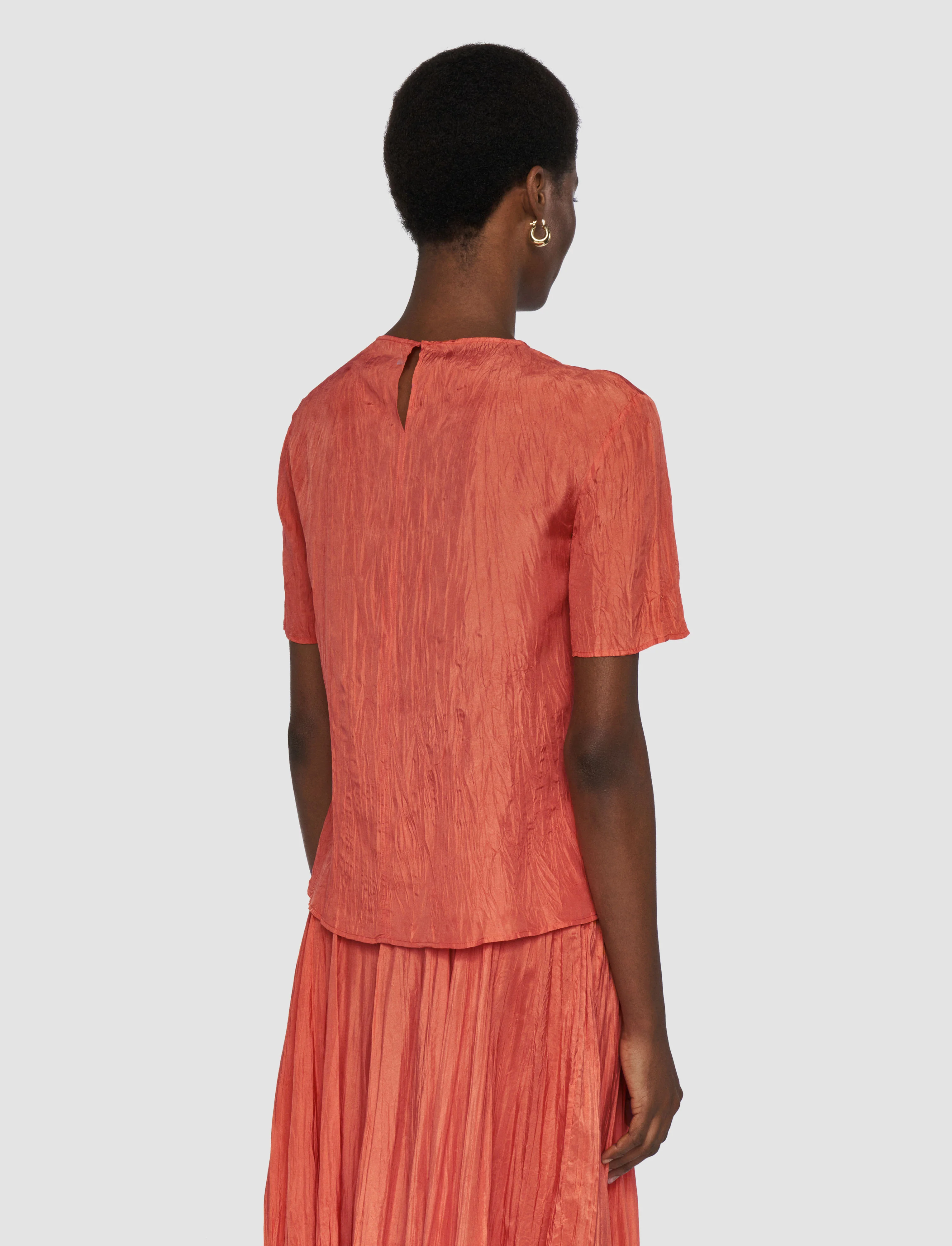 Brunet Habotai Silk Top - Image 4