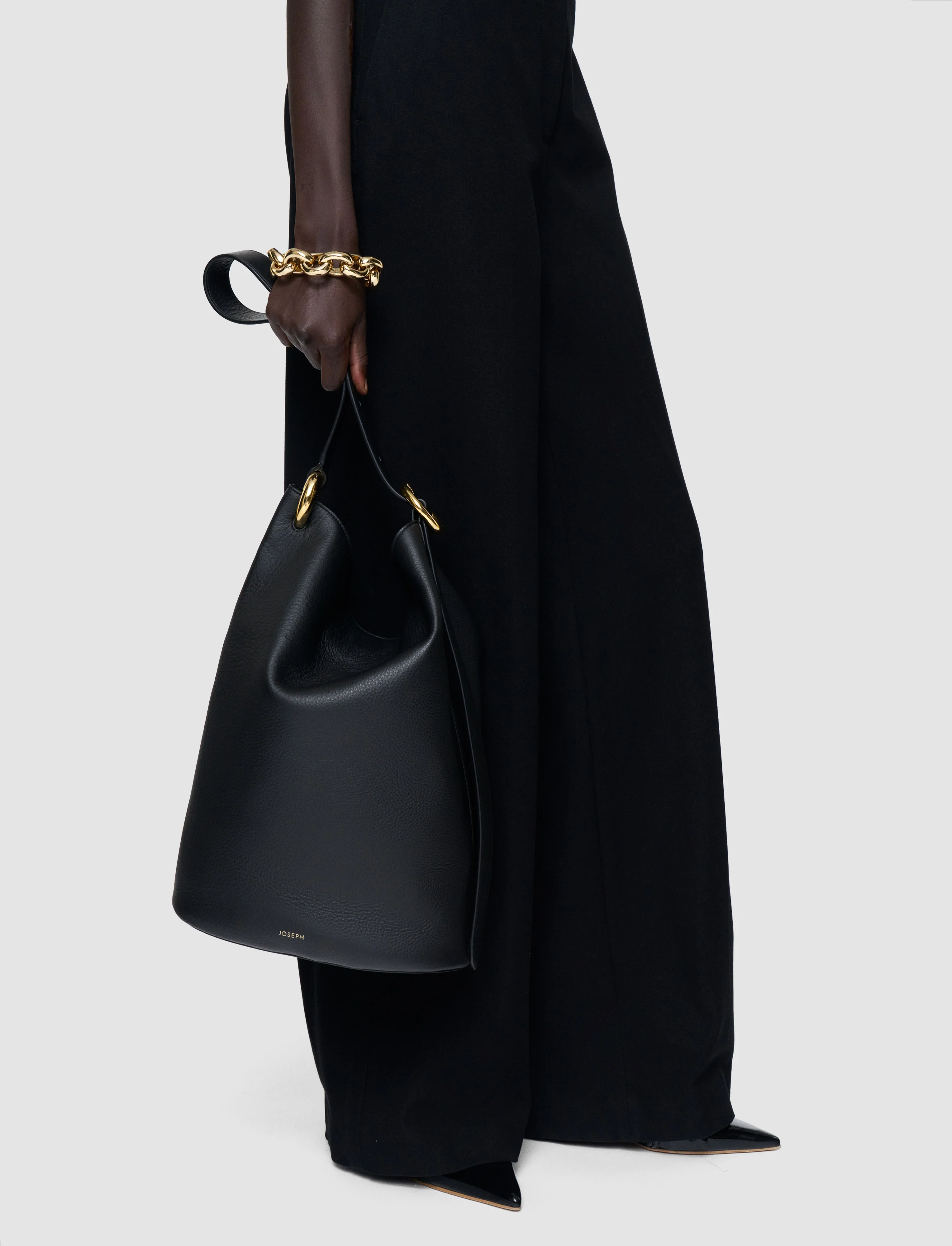 Bucket Leather Bag - Image 3