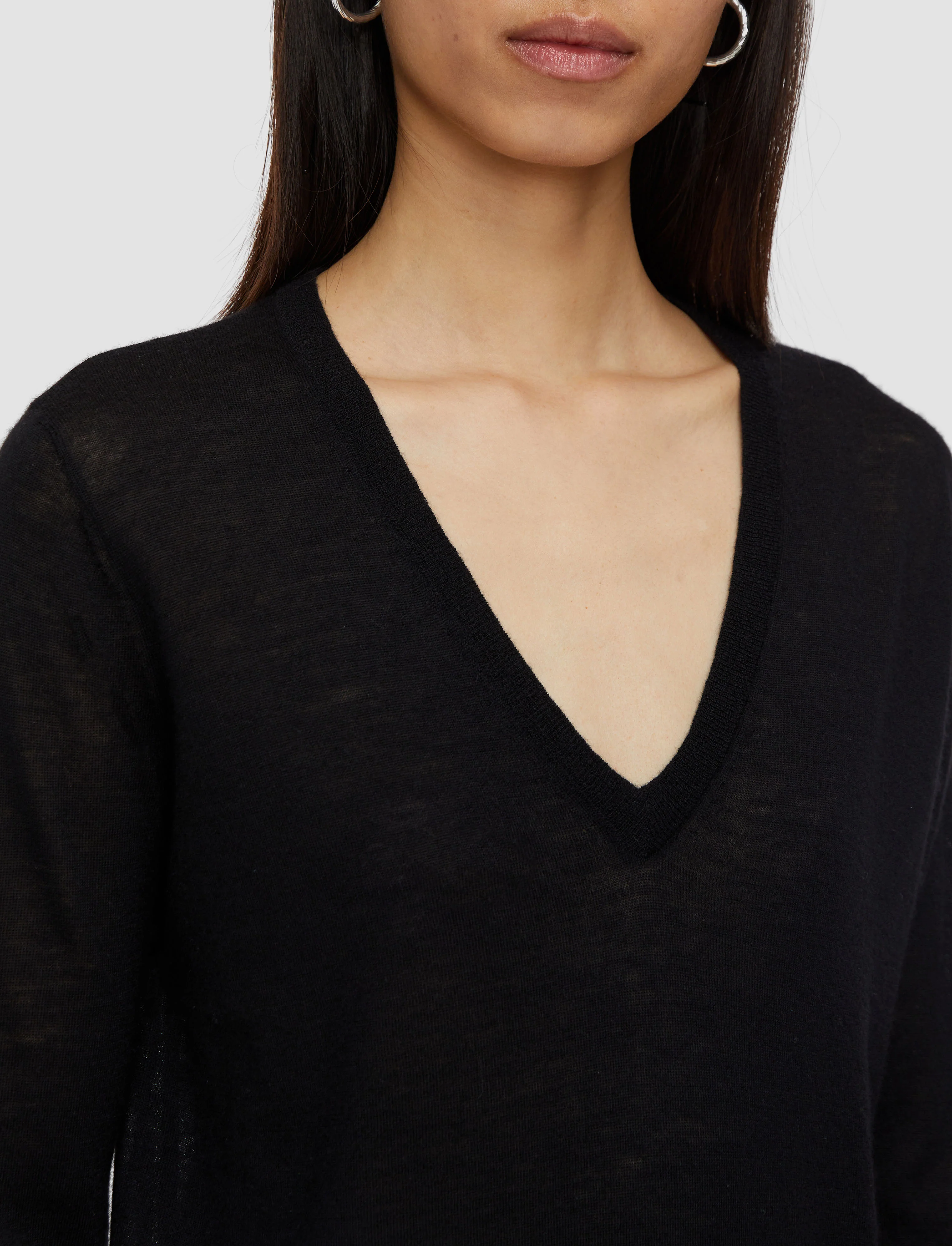 Cashair V Neck Jumper - Image 5