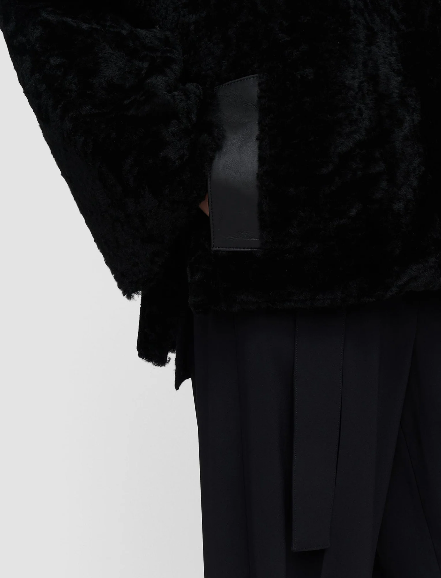 Cosser Reversible Shearling Coat - Image 5