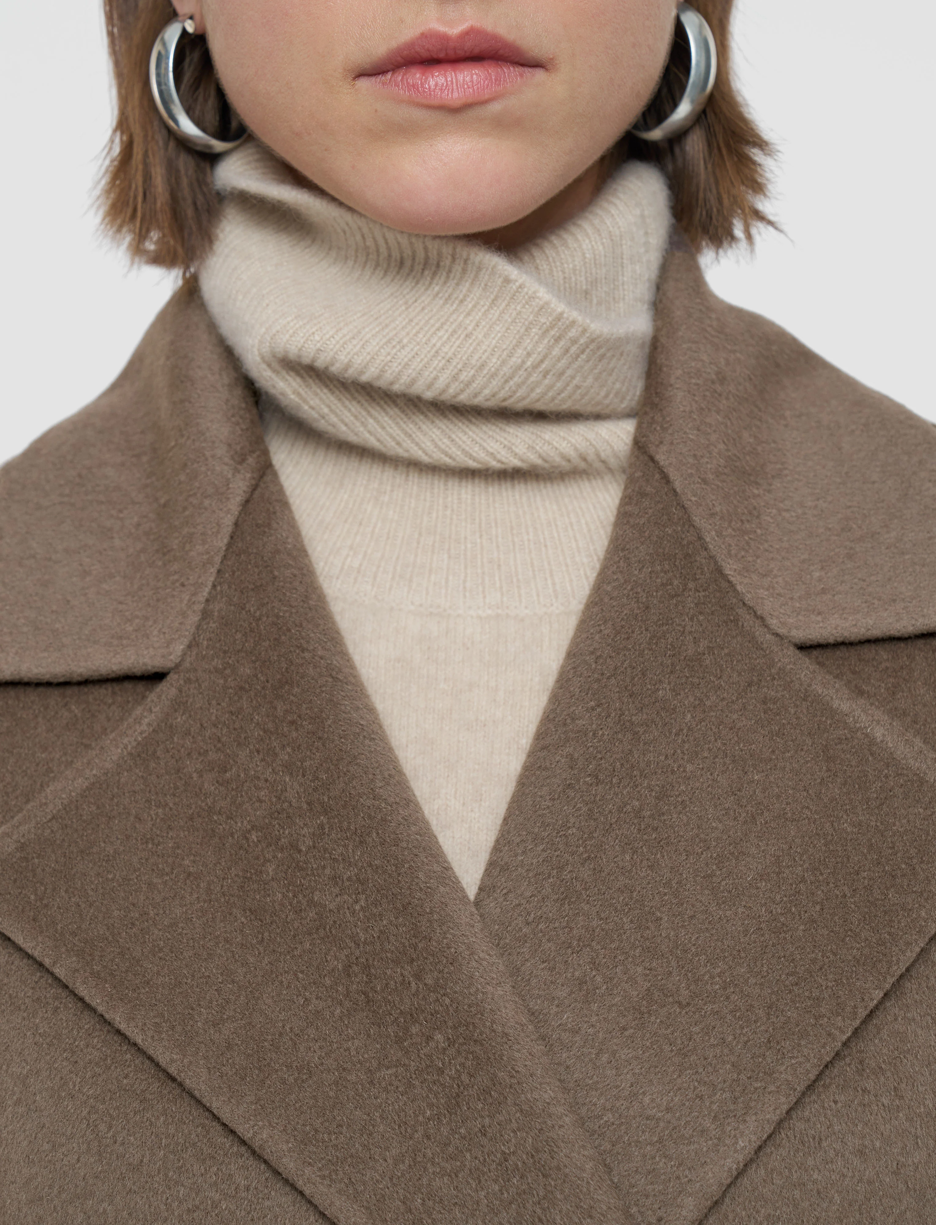 Costa Double Face Cashmere Coat - Image 4