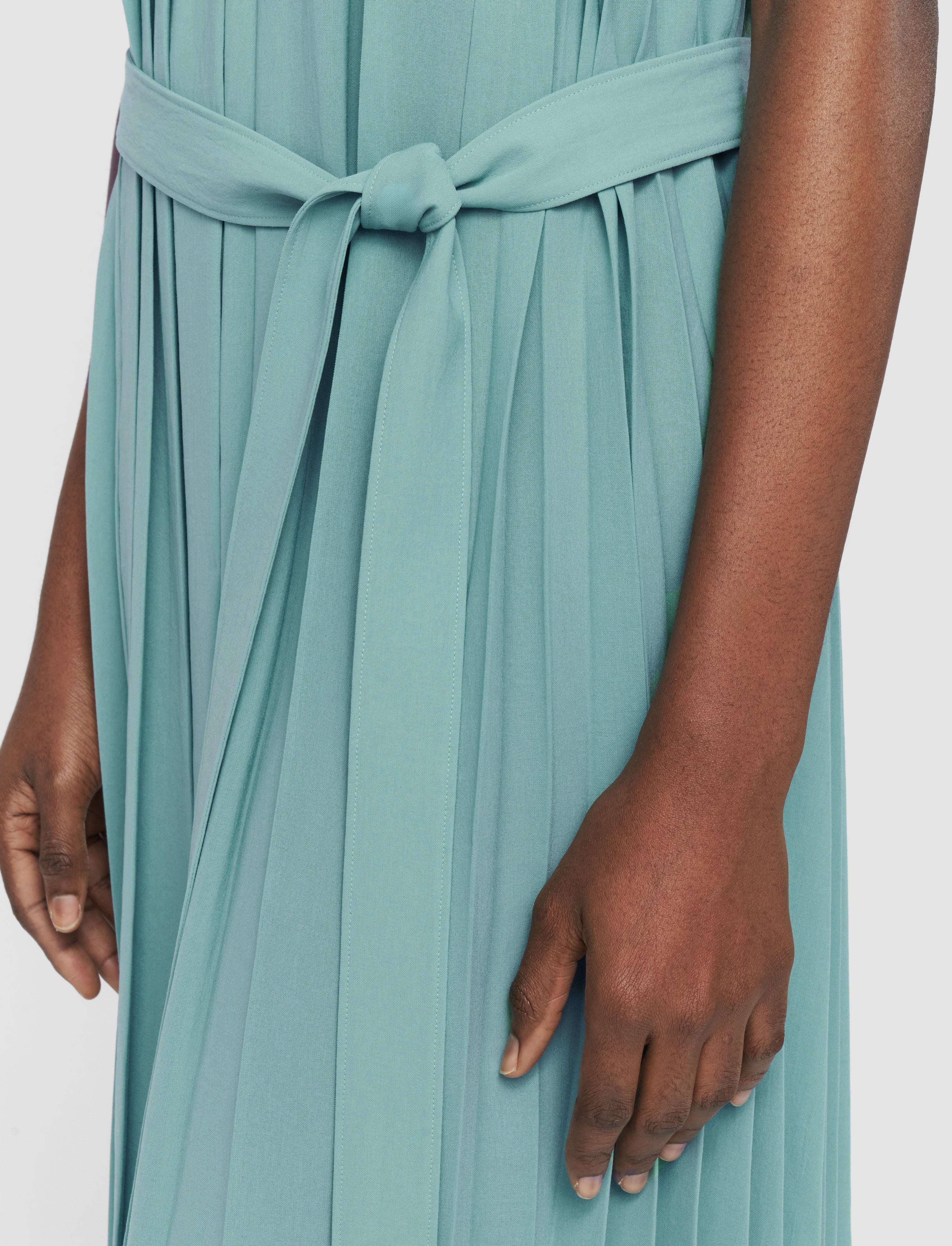 Davide Airy Plissé Dress - Image 6