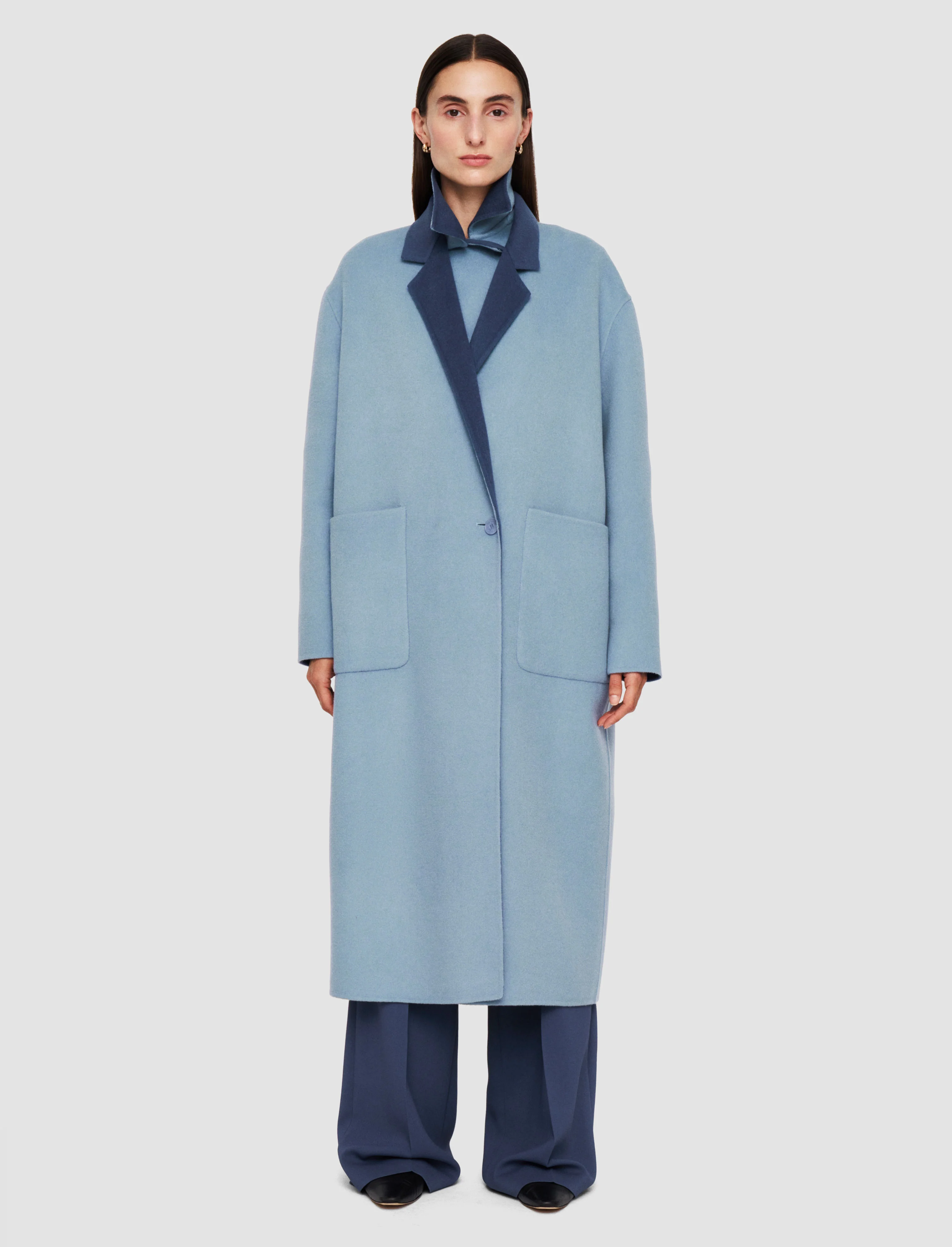 Edmond Reversible Double Face Cashmere Coat - Image 6