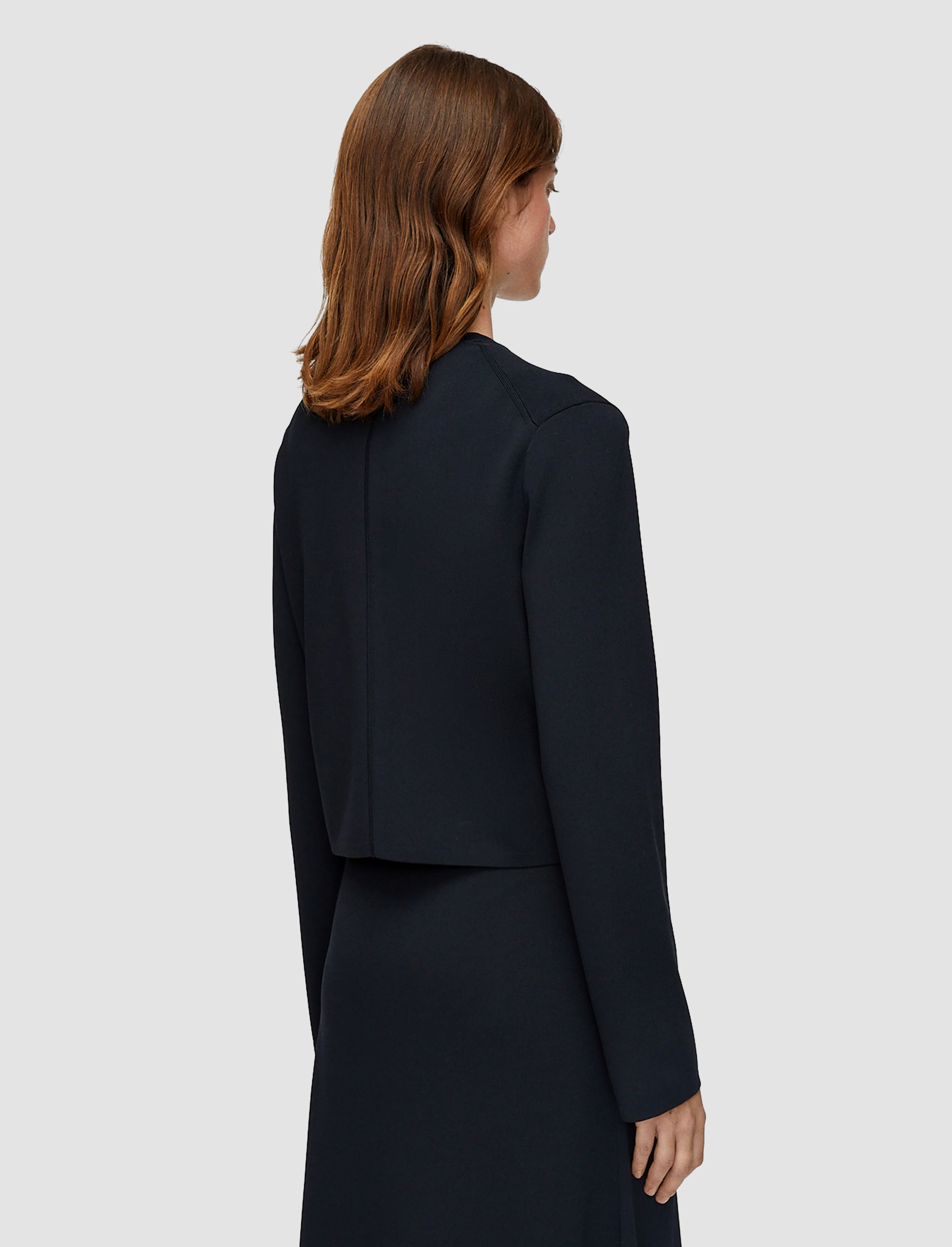 Viscose Knit Stretch Cardigan Jacket - Image 4