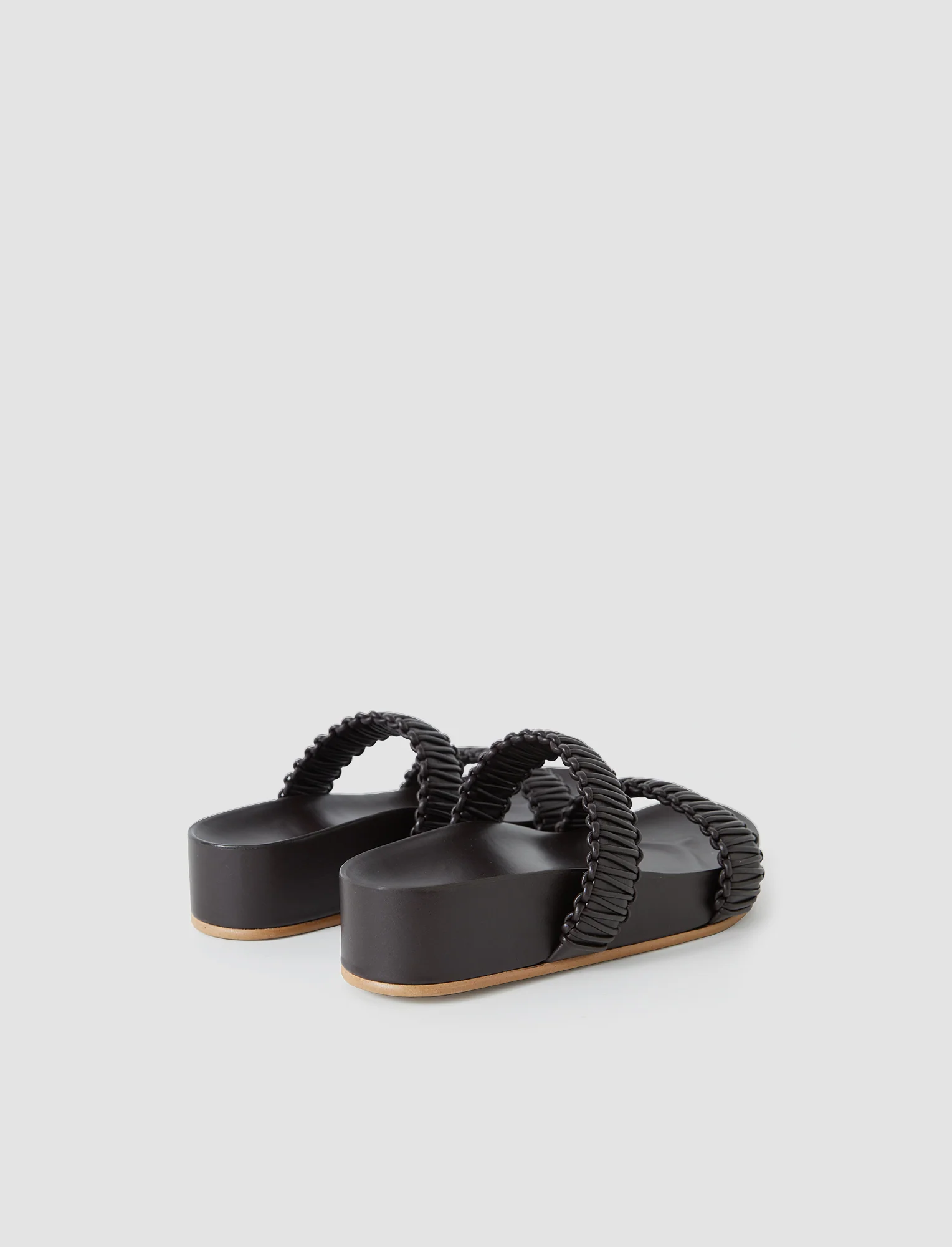 Isha Braided Leather Sandals - Image 3