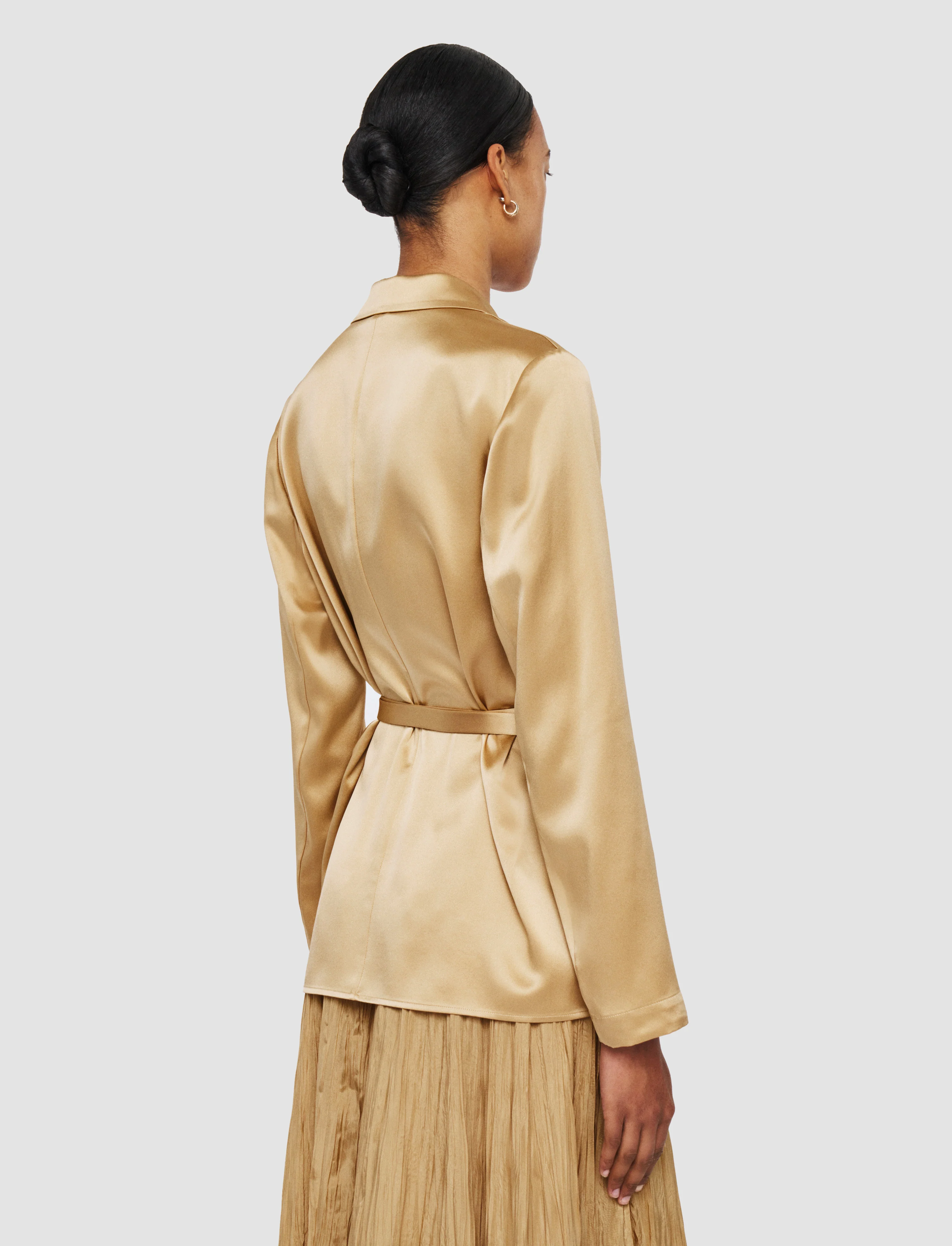 Joubert Silk Satin Jacket - Image 4