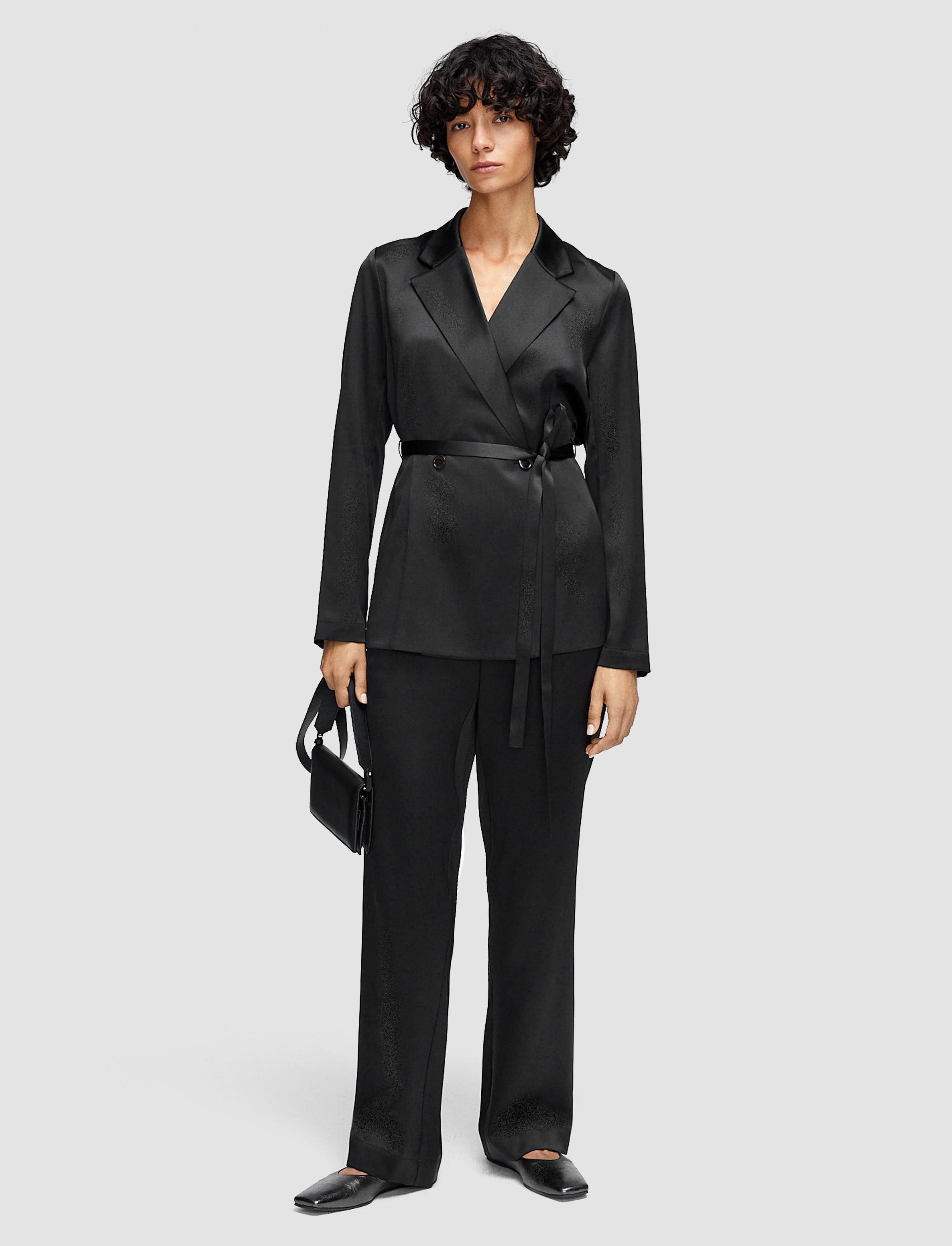 Joubert Silk Satin Jacket - Image 3