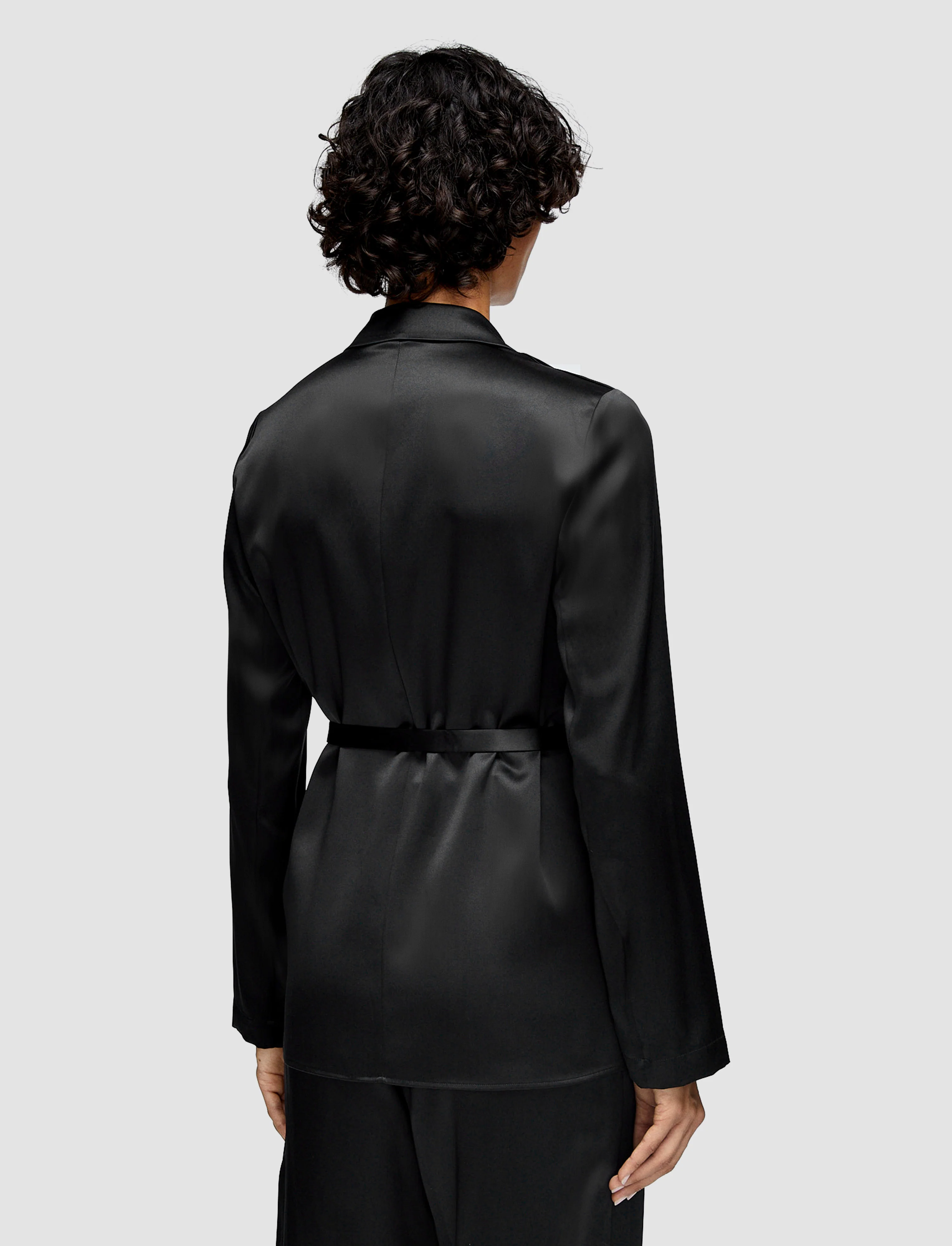 Joubert Silk Satin Jacket - Image 4