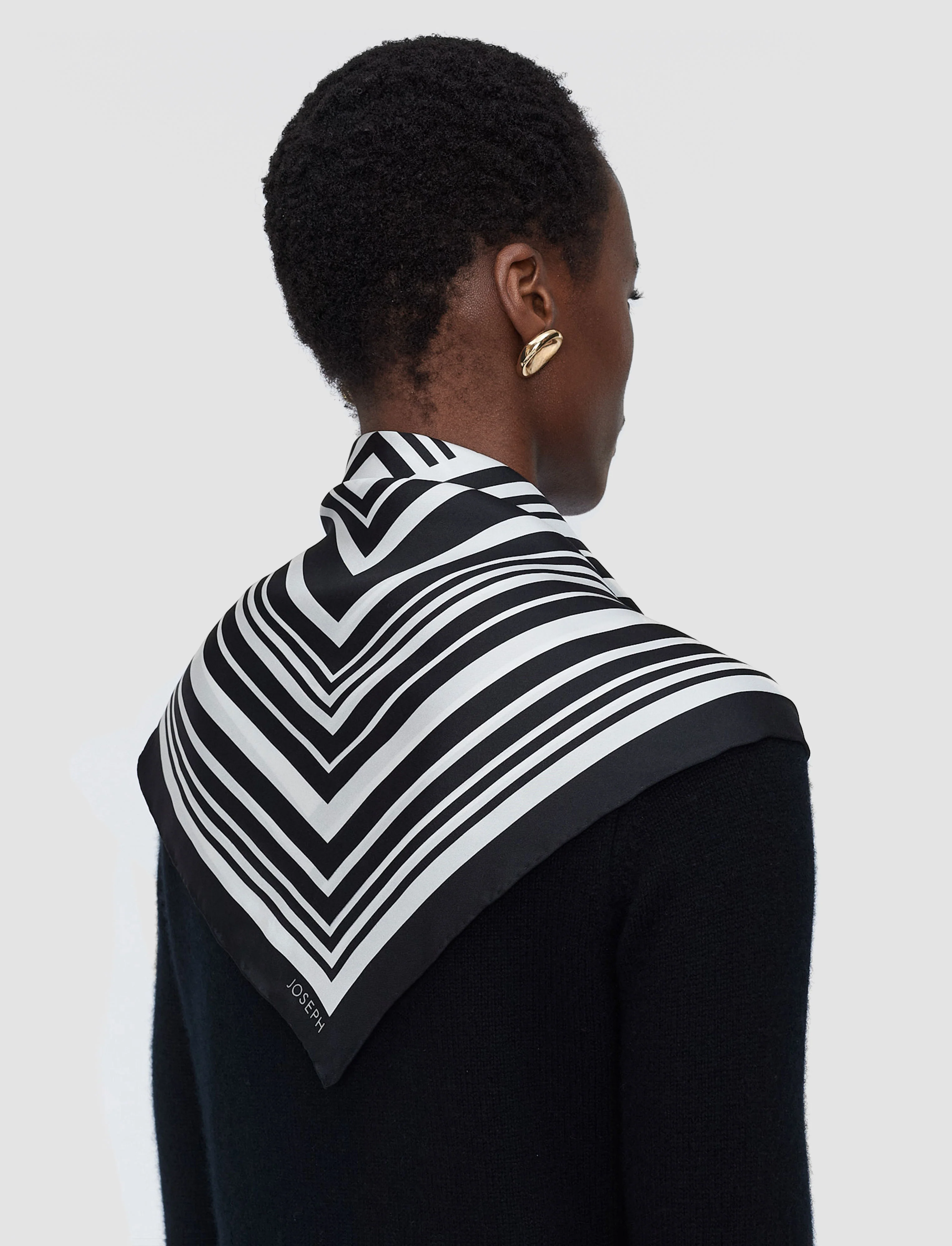 Kenza Silk Scarf - Image 4