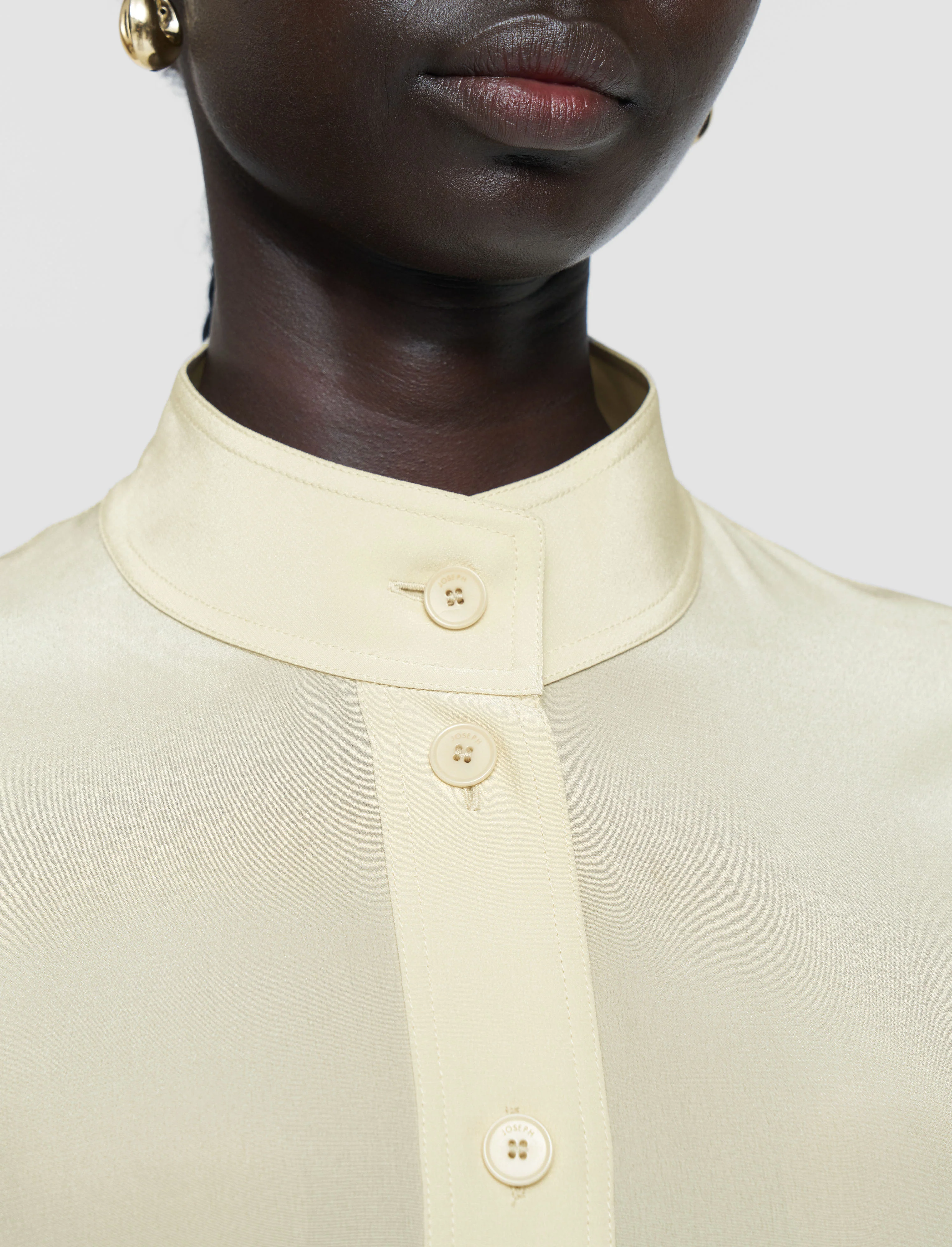 Lamy Crepe de Soie Silk Jacket - Image 5