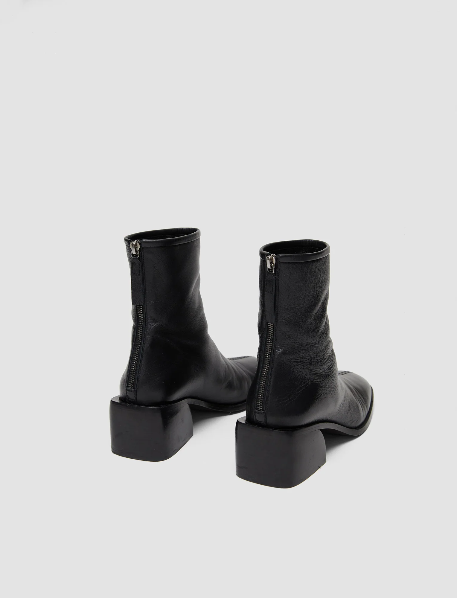 Leather Ankle Boots - Image 3