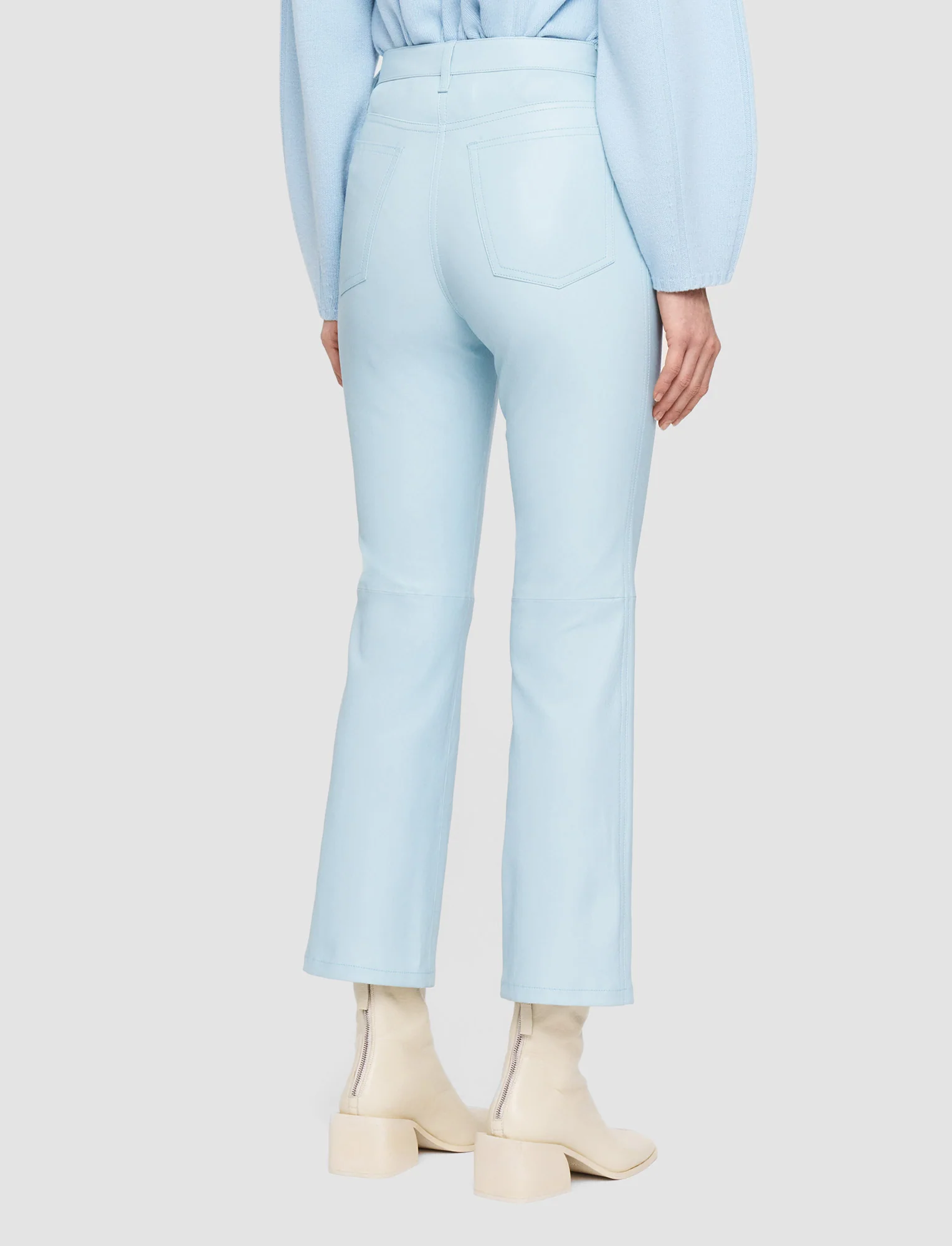 Duke Leather Stretch Trousers - Image 3