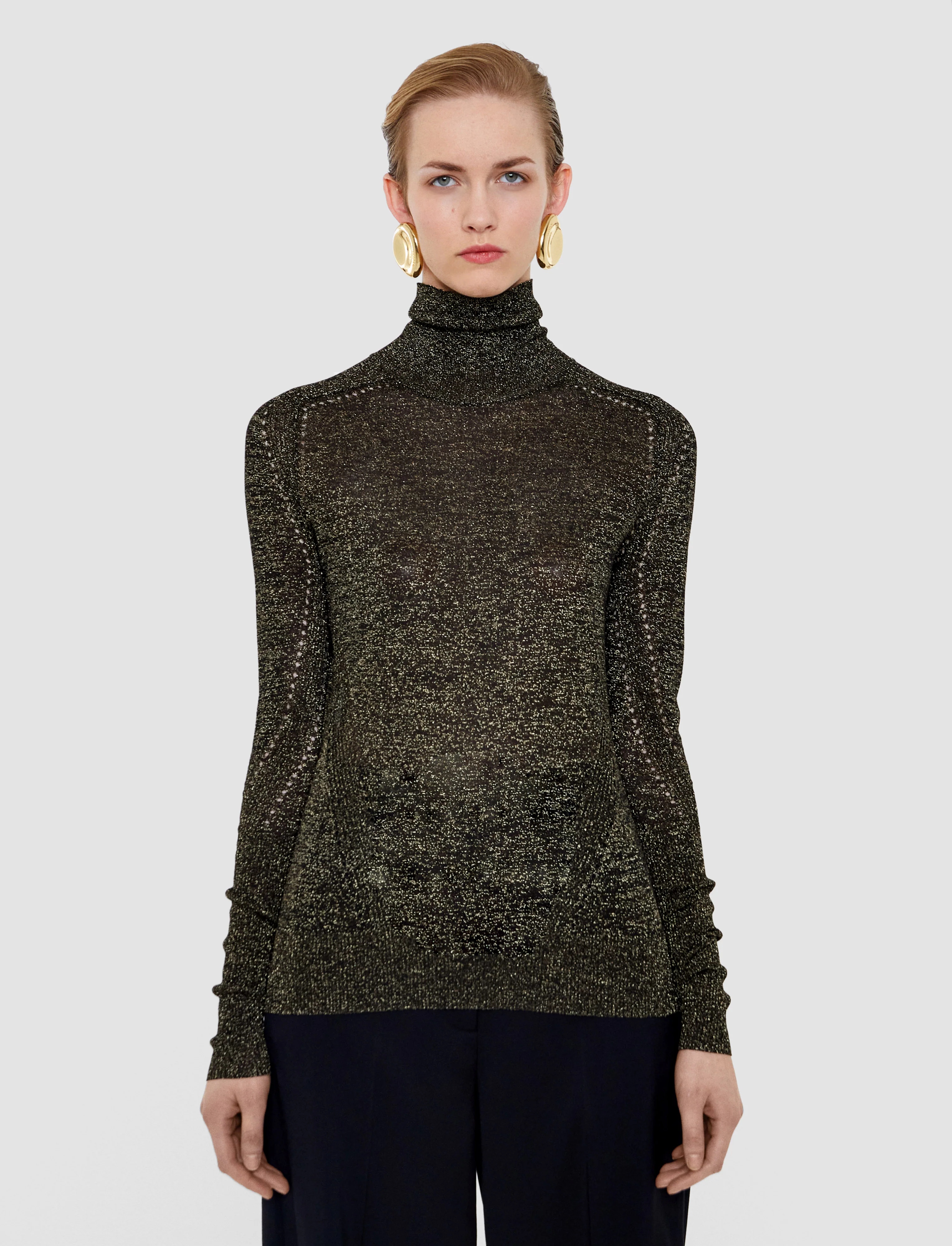 Leblanc Lurex Knit Jumper - Image 3