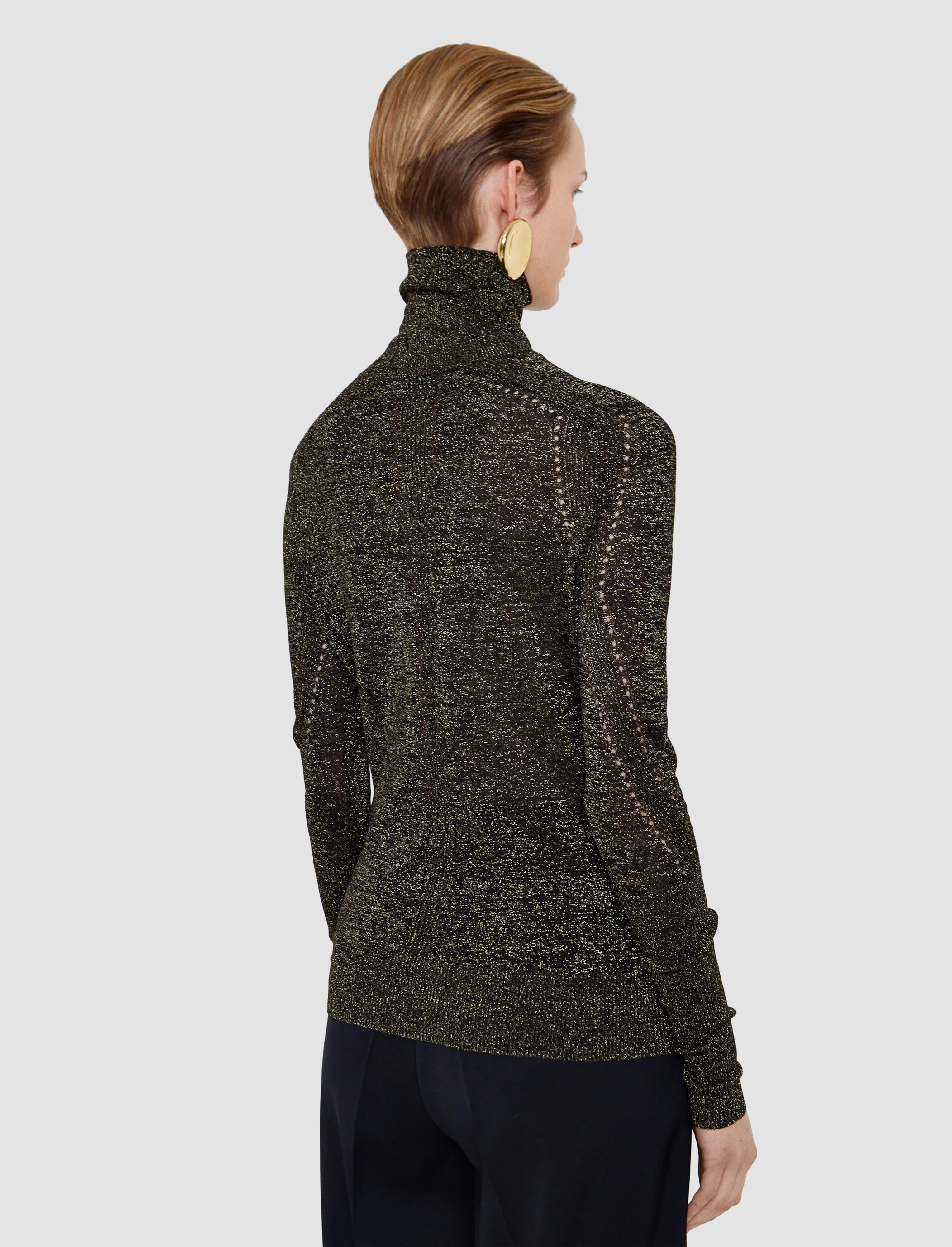 Leblanc Lurex Knit Jumper - Image 4
