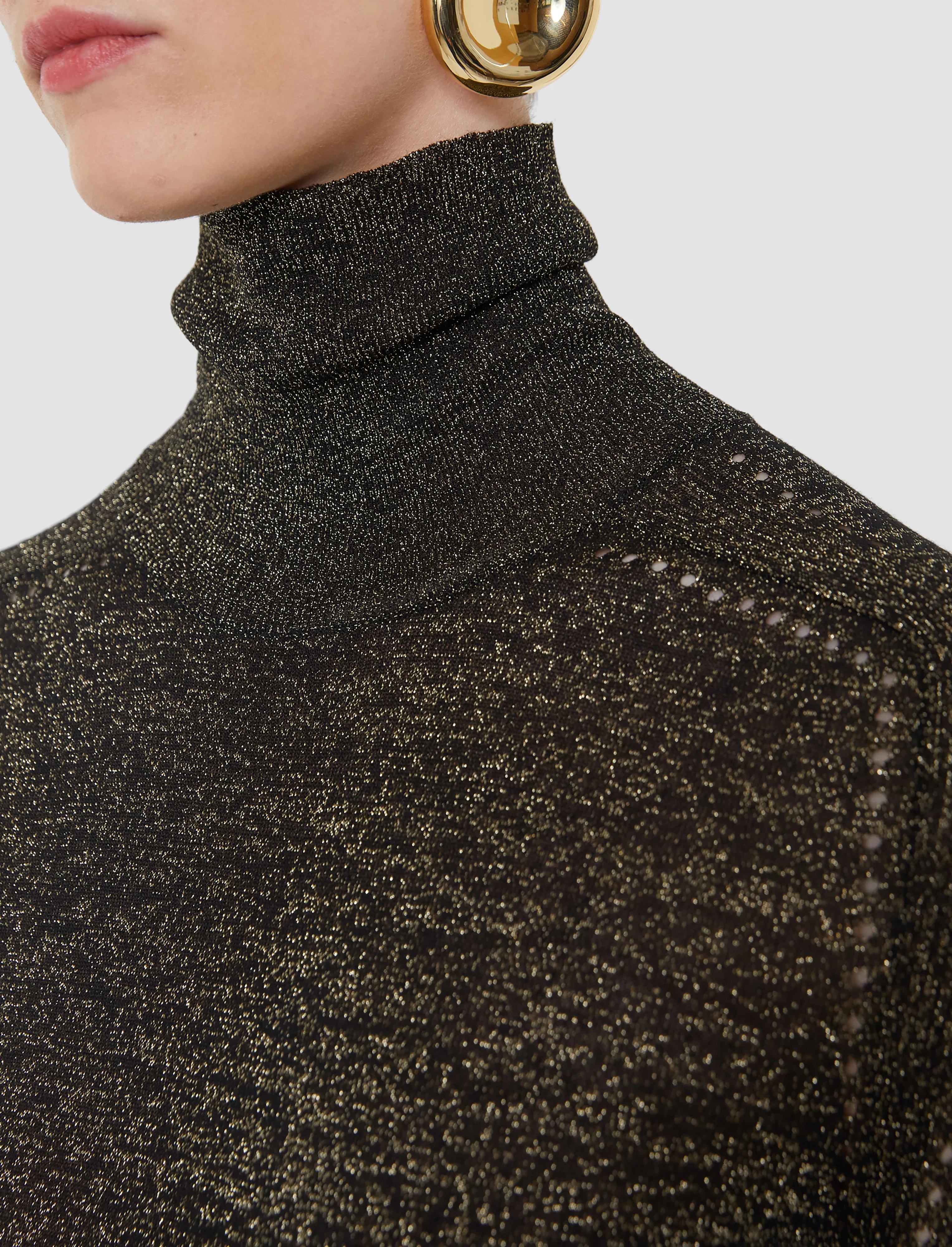 Leblanc Lurex Knit Jumper - Image 5