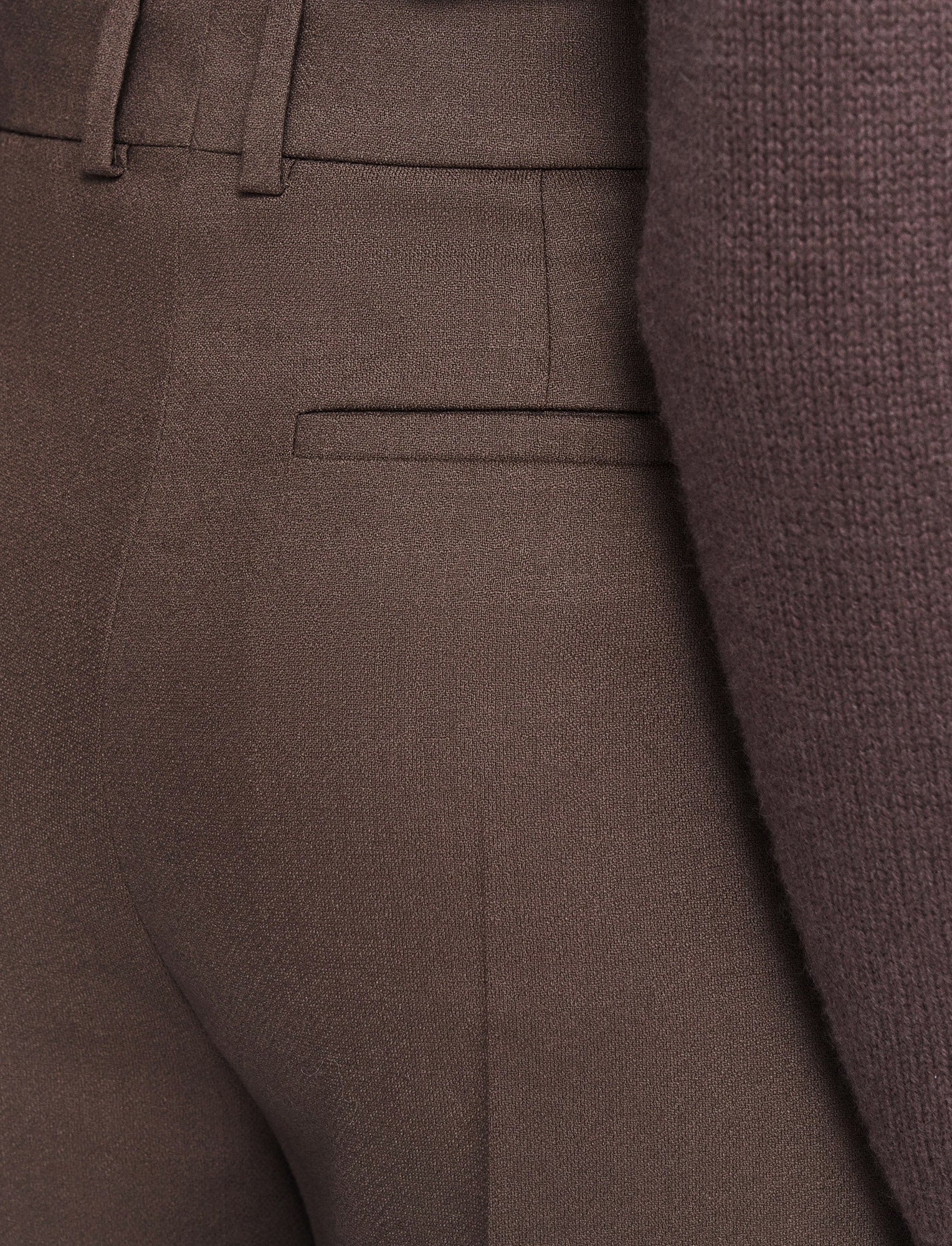 Light Wool Flannel Alana Trousers - Image 5