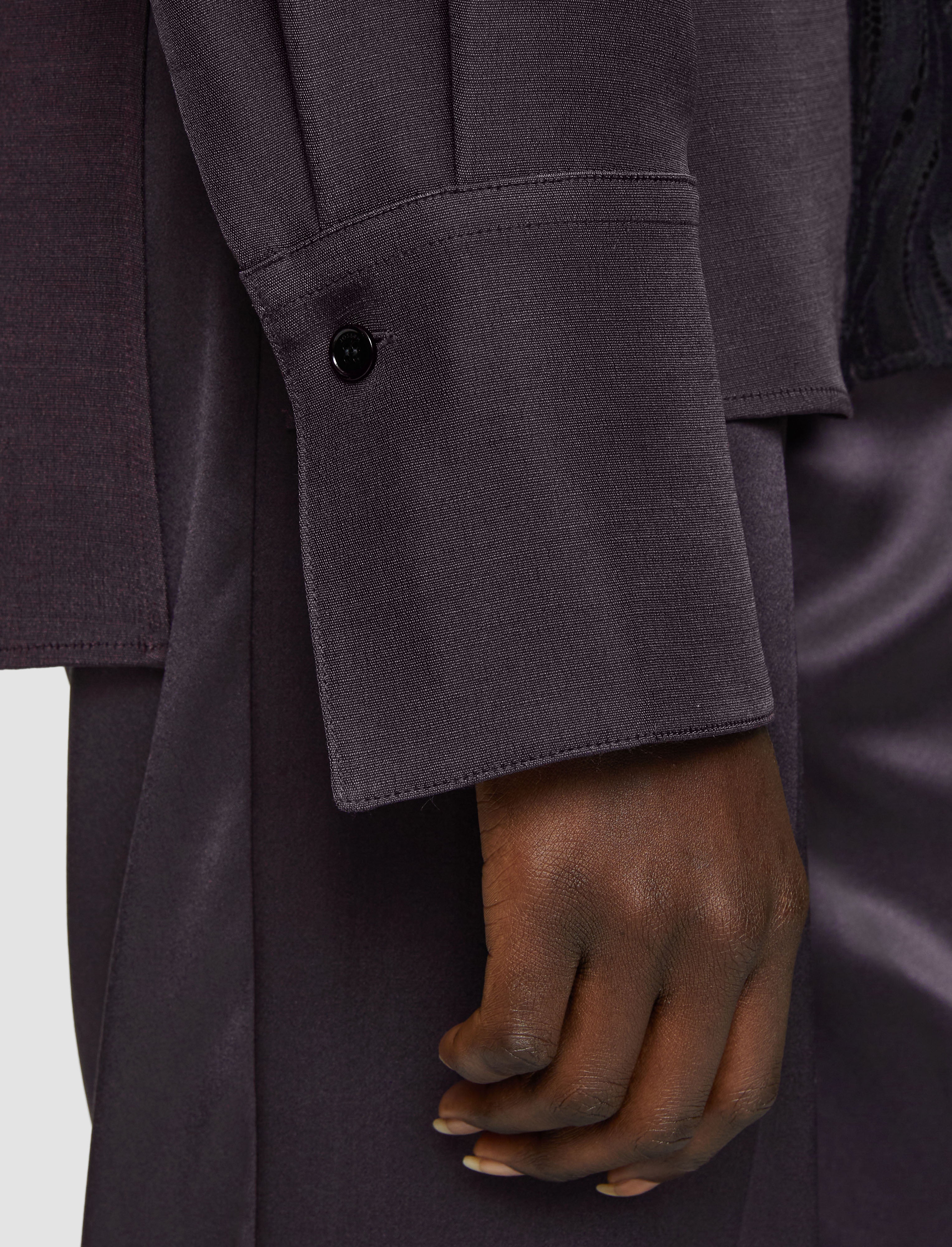 Madrid Evening Silk Blend Lace Blouse - Image 6