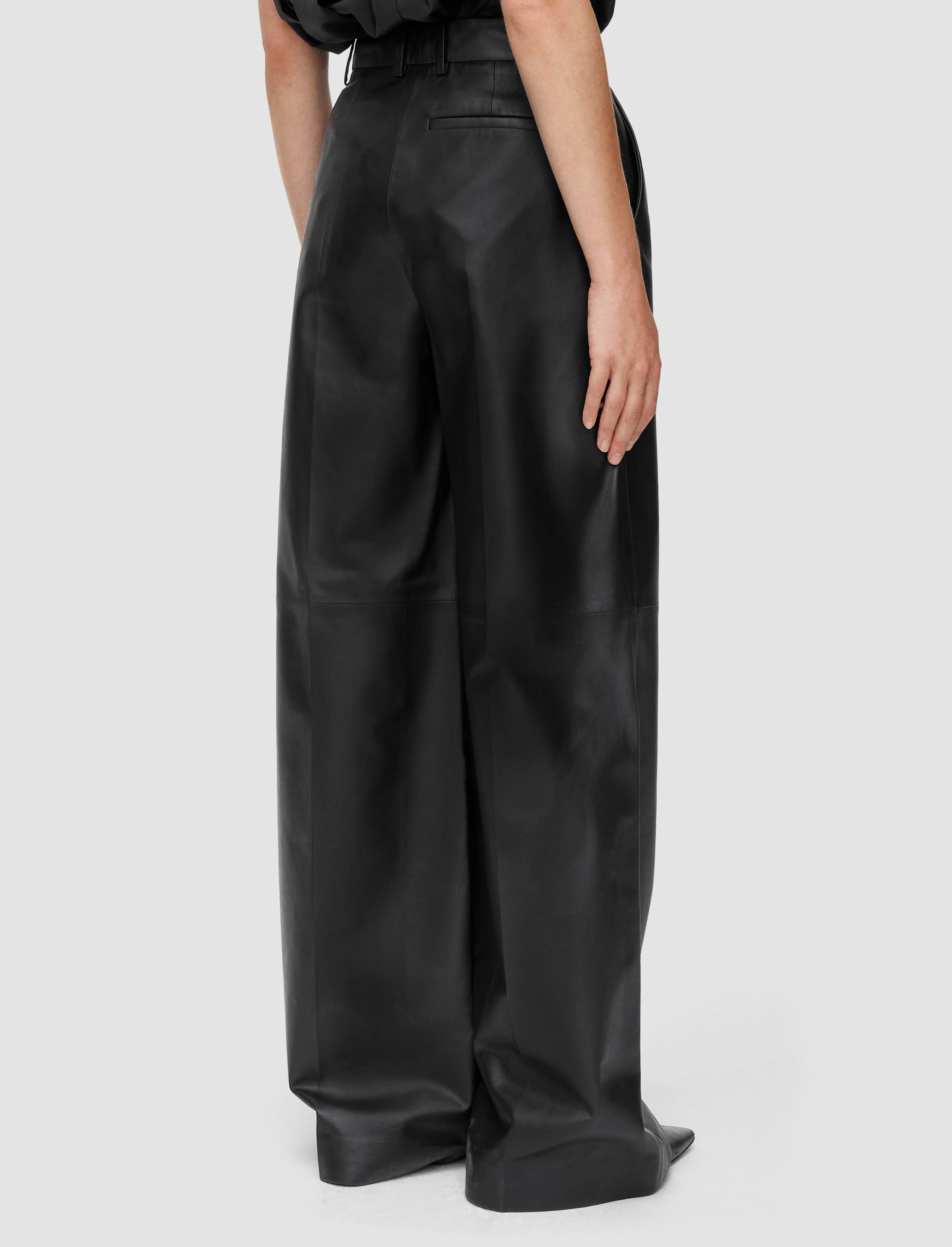 Alana Nappa Leather Trousers - Image 3