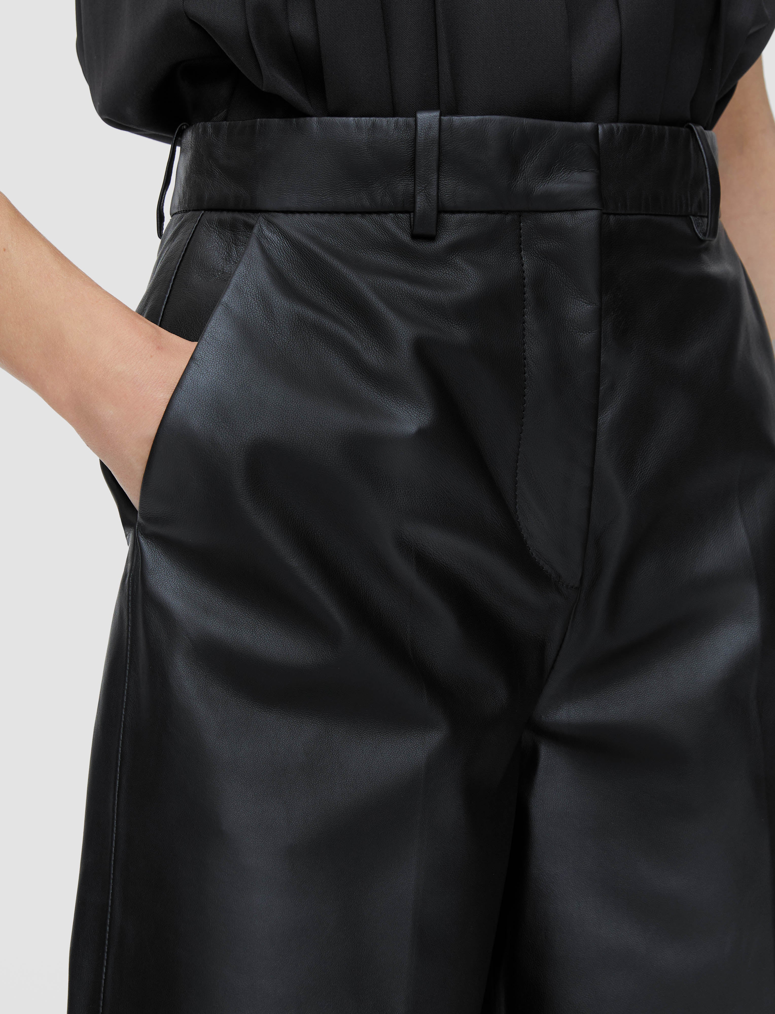 Alana Nappa Leather Trousers - Image 4