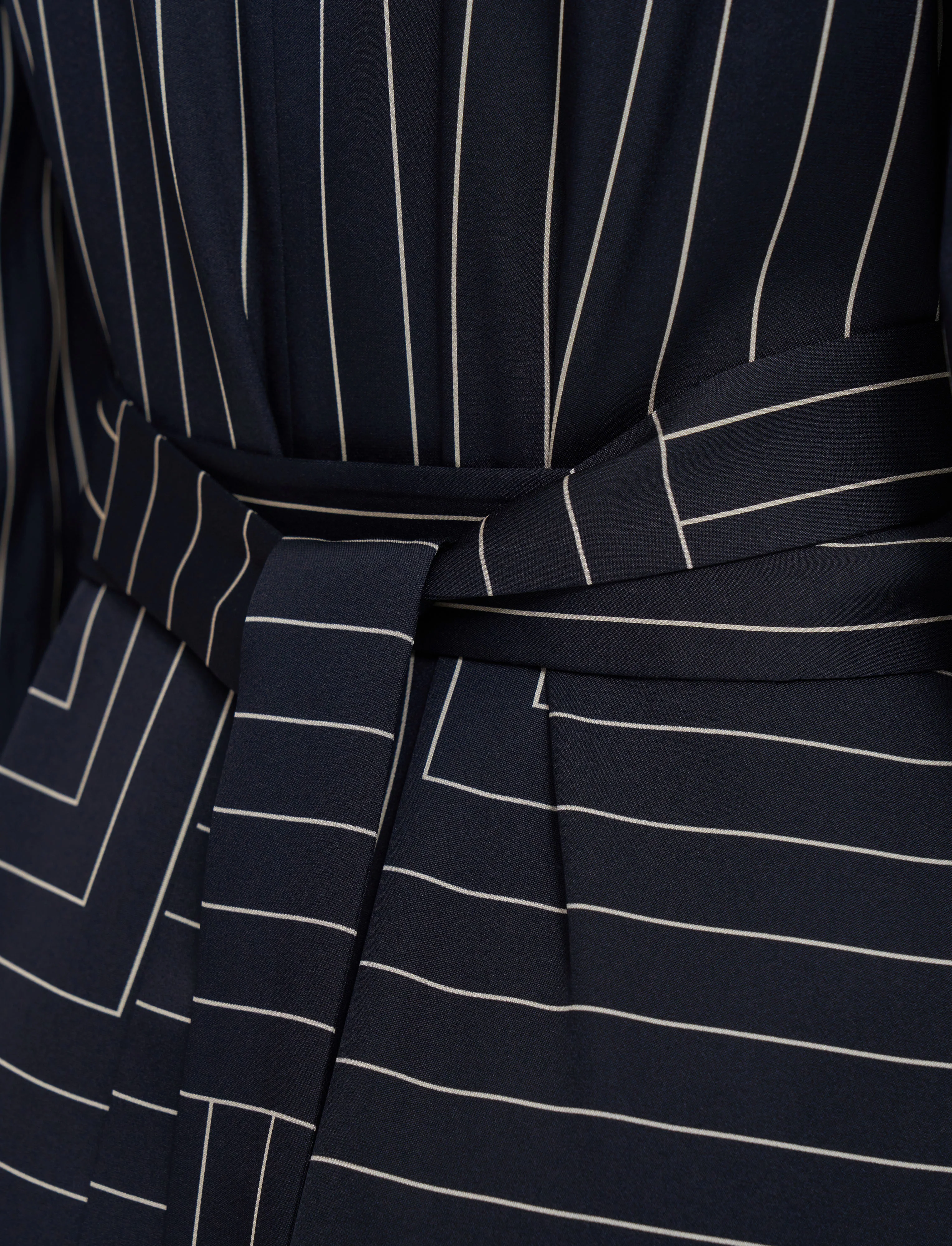 Orlana Geometric Print Silk Dress - Image 6