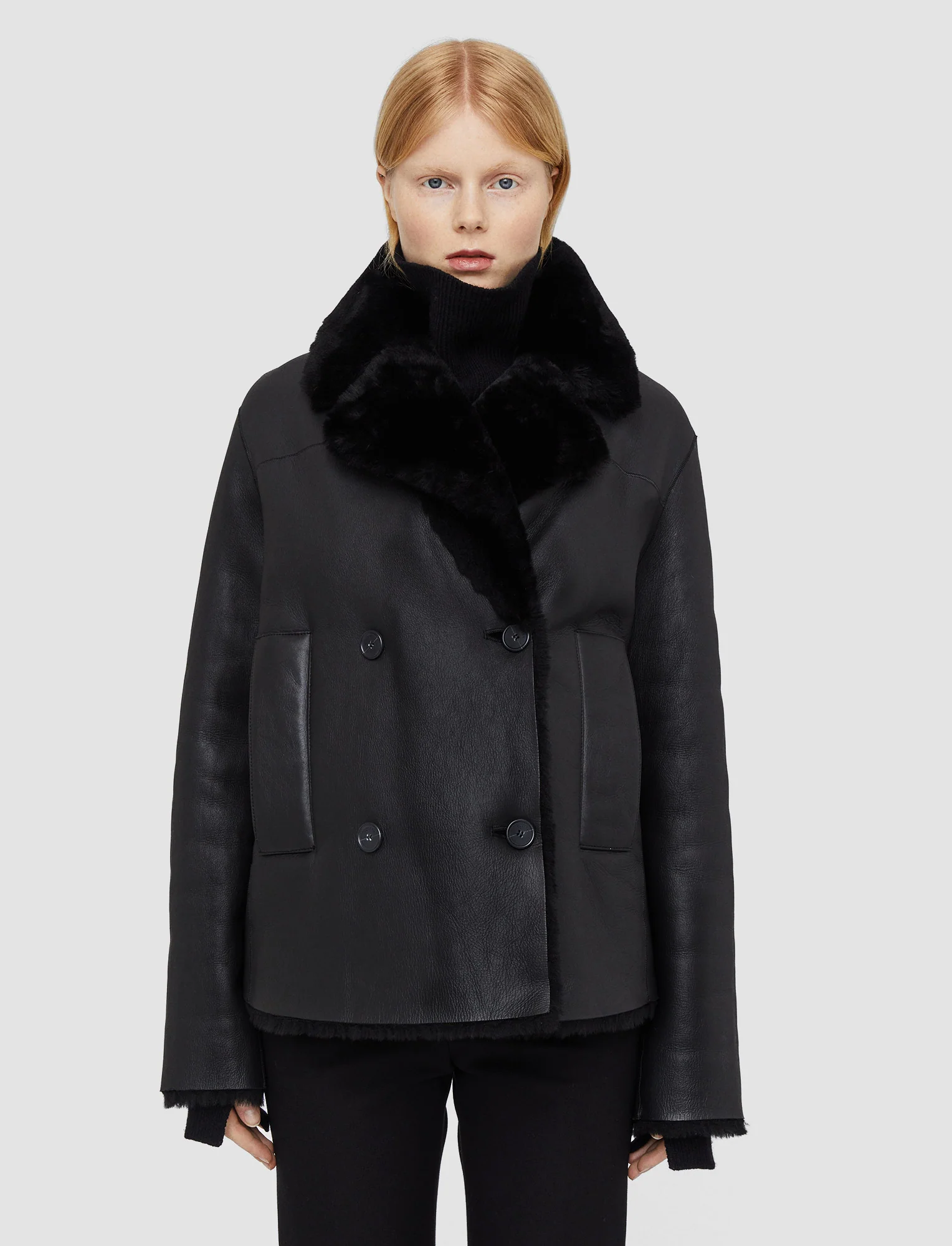 Shearling Calla Coat - Image 3