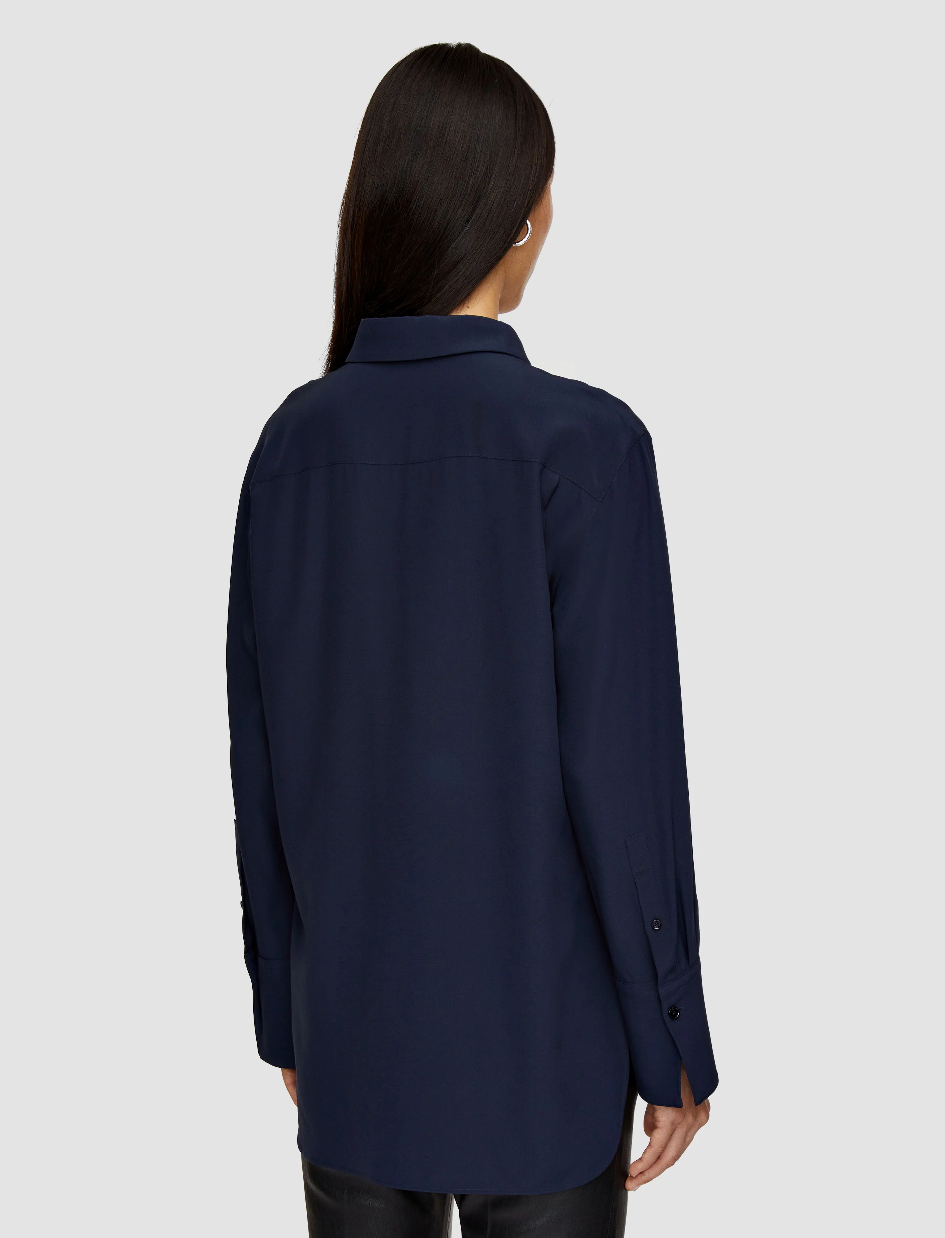 Joe Silk Crepe de Chine Blouse - Image 4