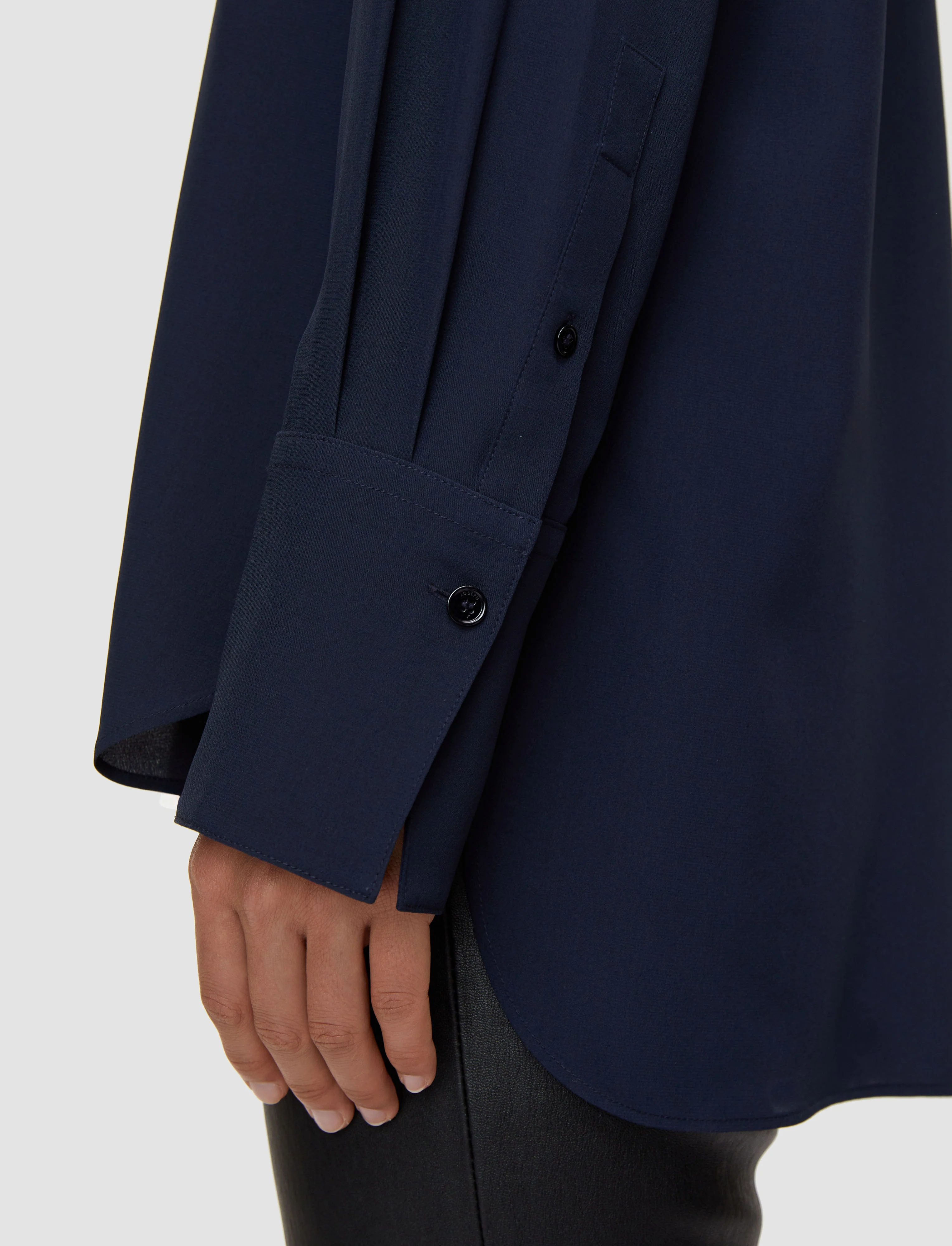 Joe Silk Crepe de Chine Blouse - Image 6