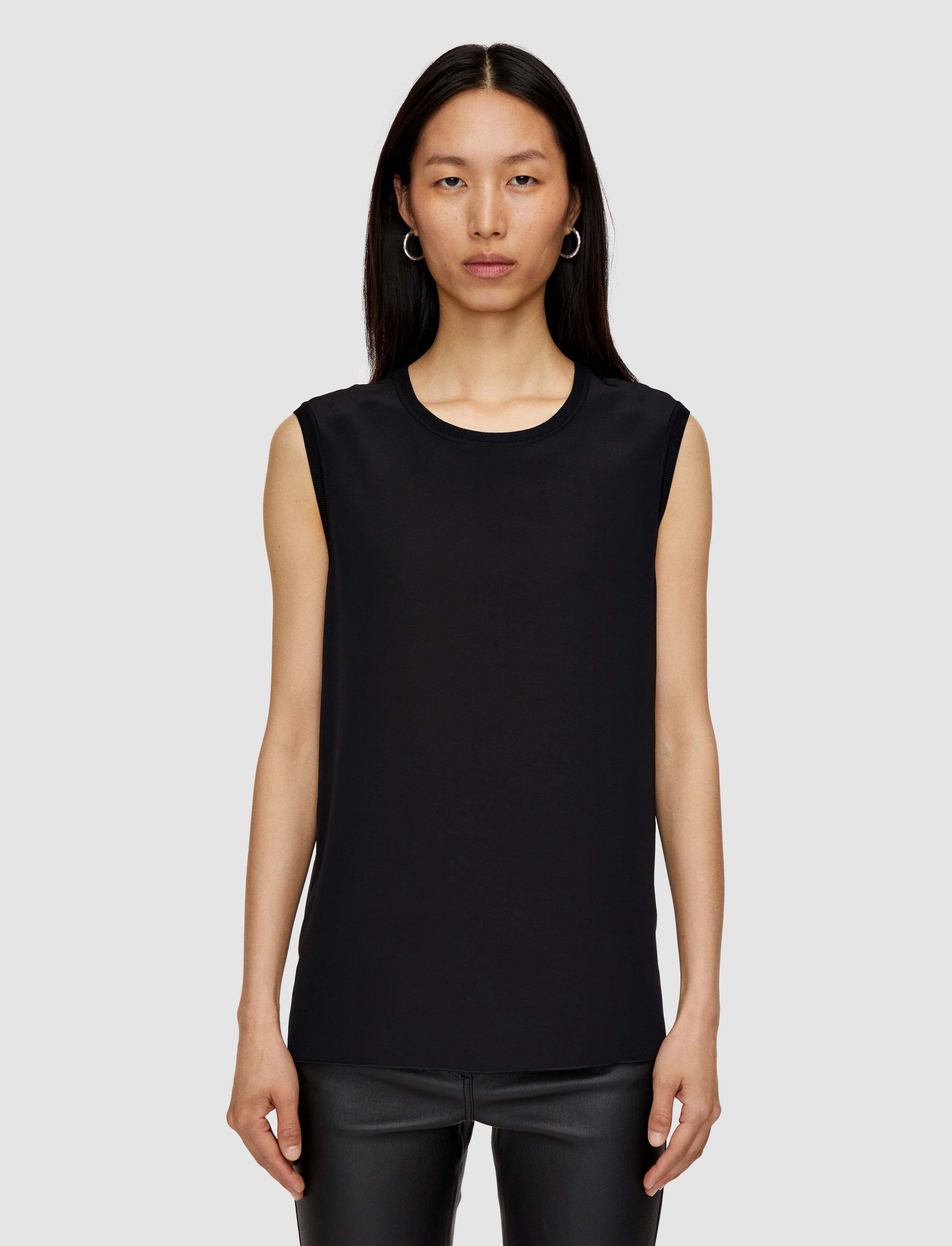 Bley Crepe de Soie Silk Blouse - Image 3