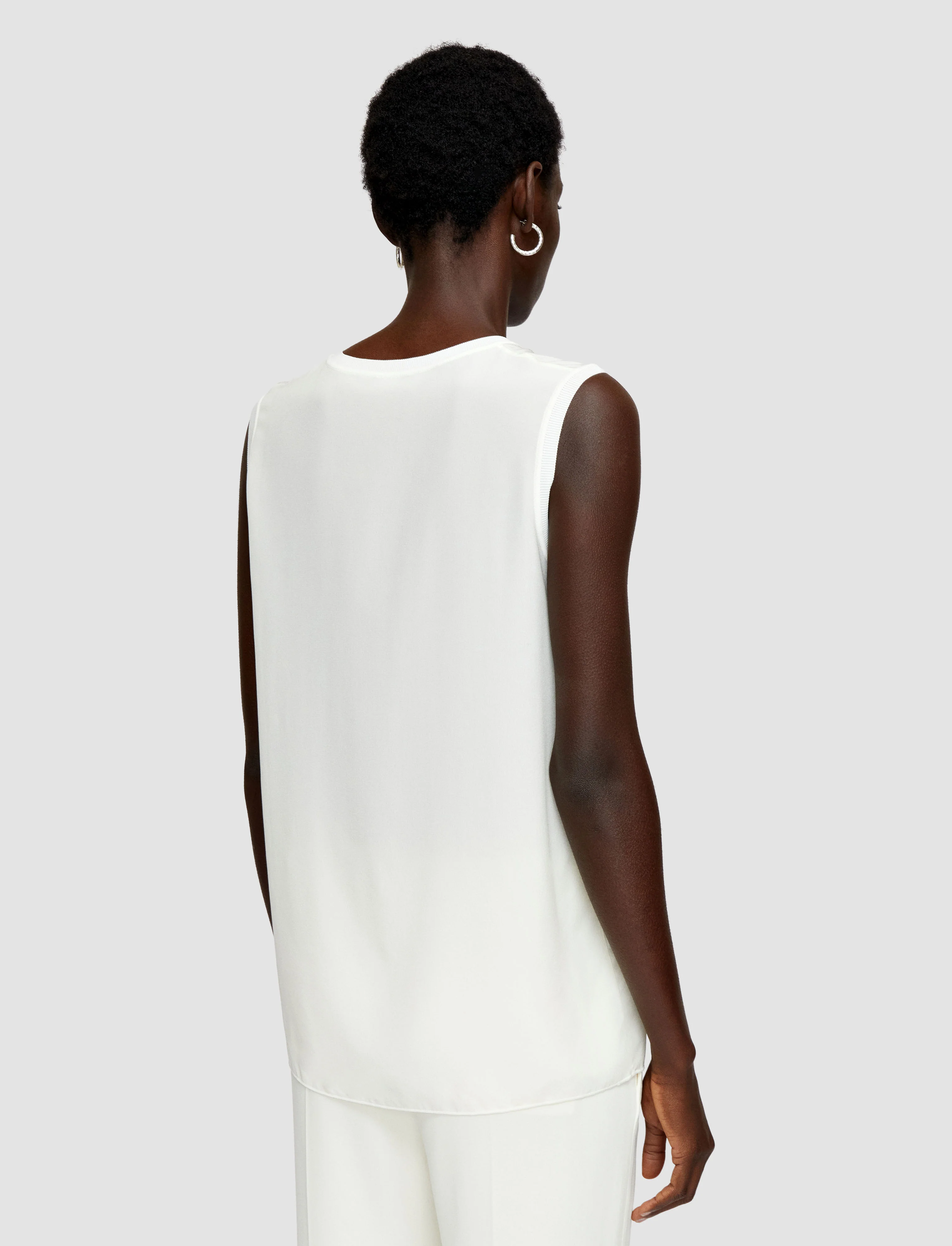 Bley Crepe de Soie Silk Blouse - Image 4