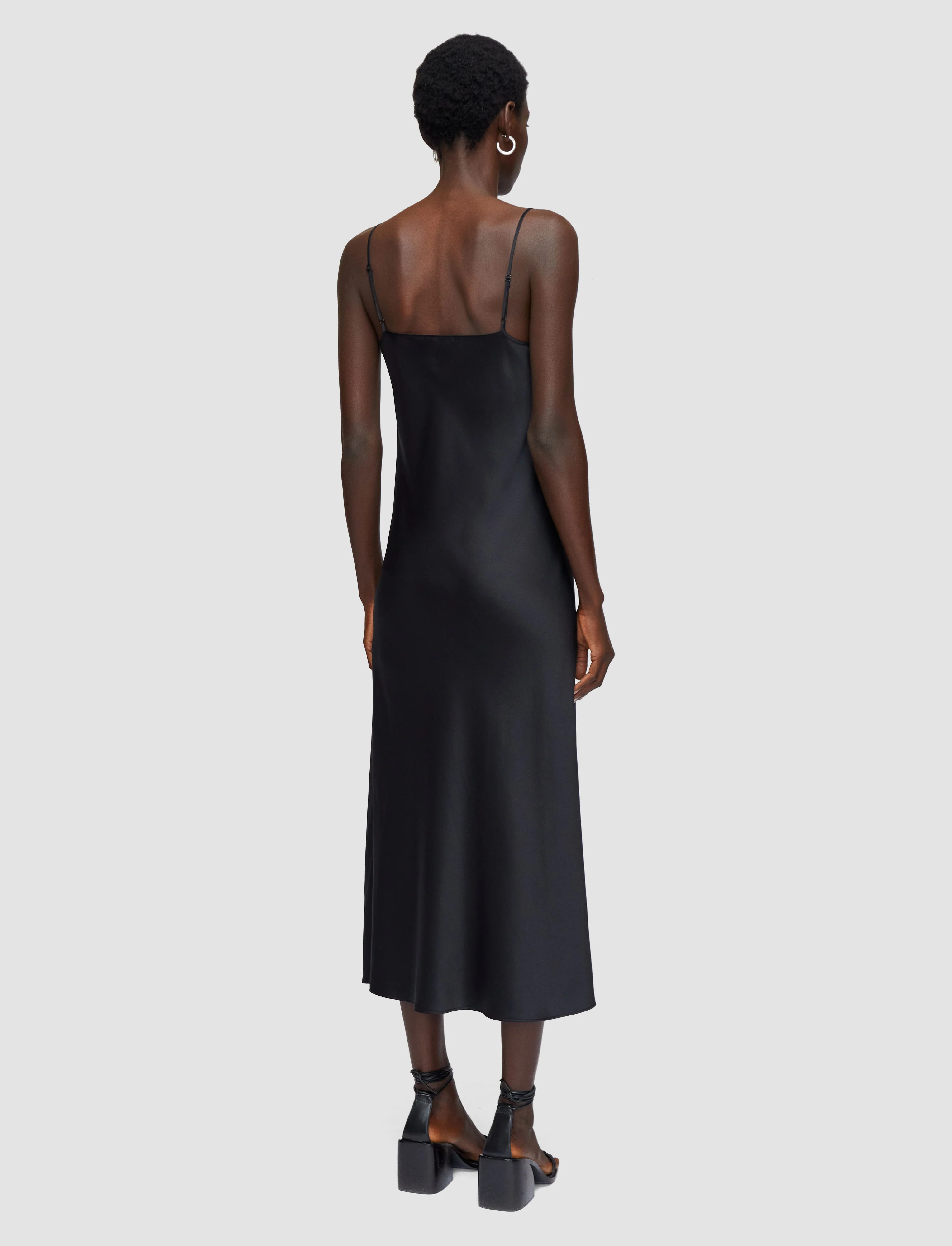 Silk Satin Clea Dress - Image 3