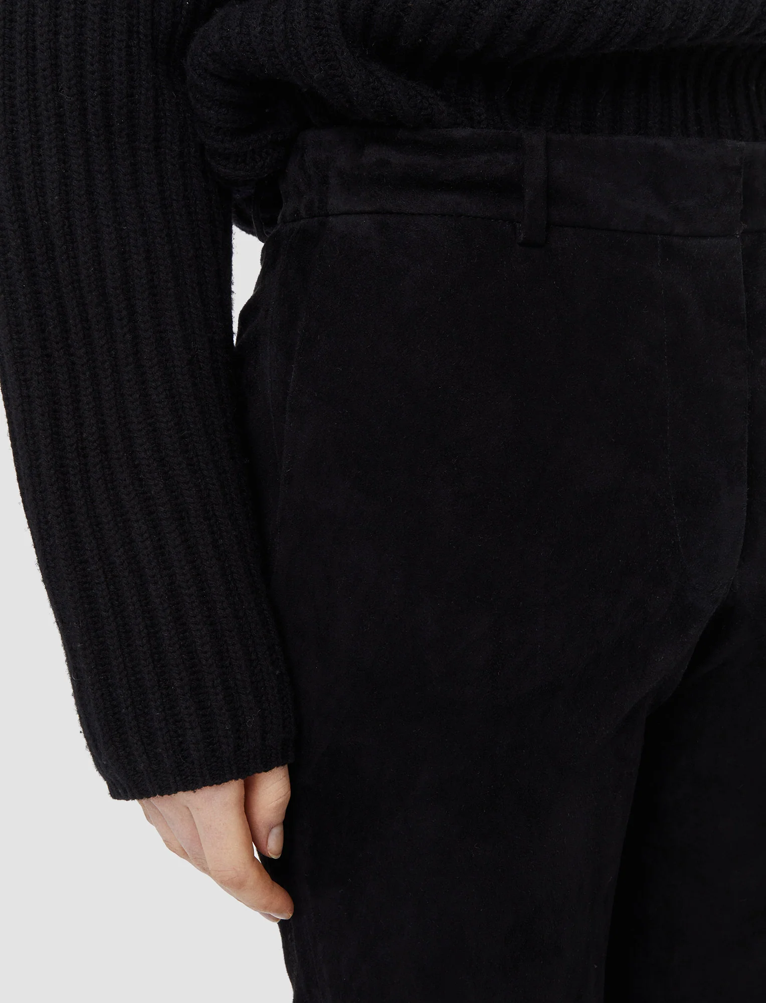 Suede Stretch Coleman Trousers - Image 5