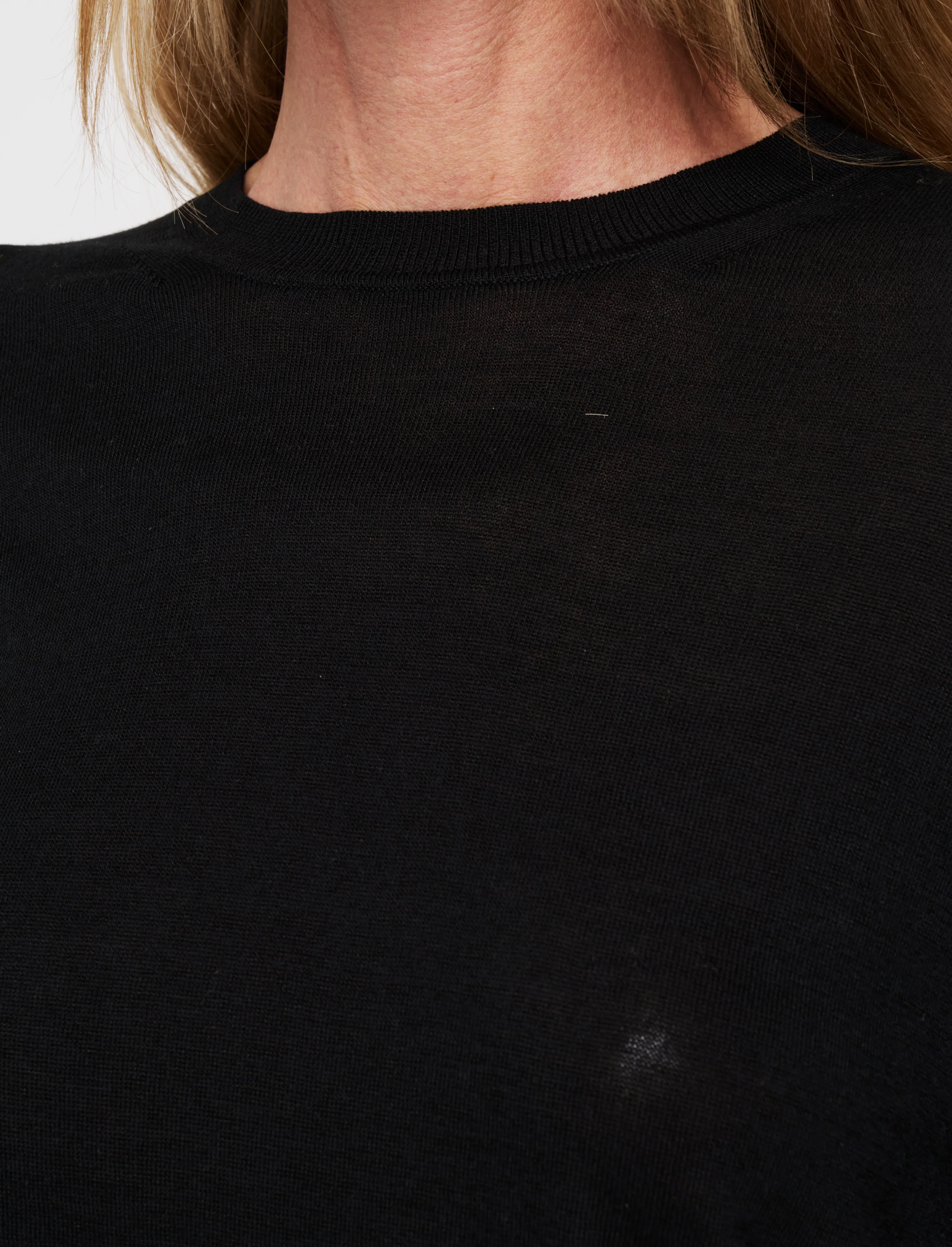 Superfine Cotton Silk Round Neck Jumper - Image 4