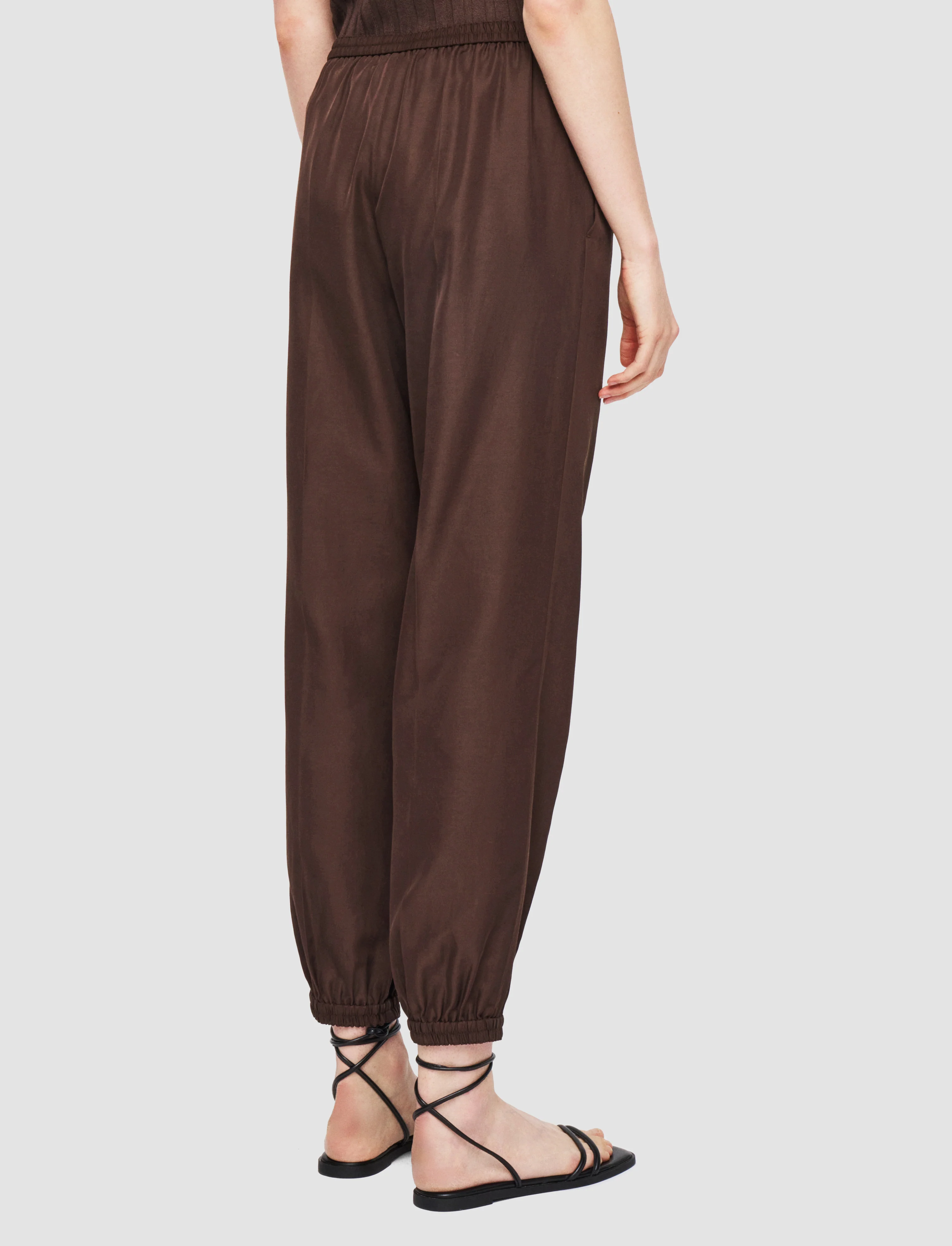 Taio Soft Cotton Silk Trousers - Image 3