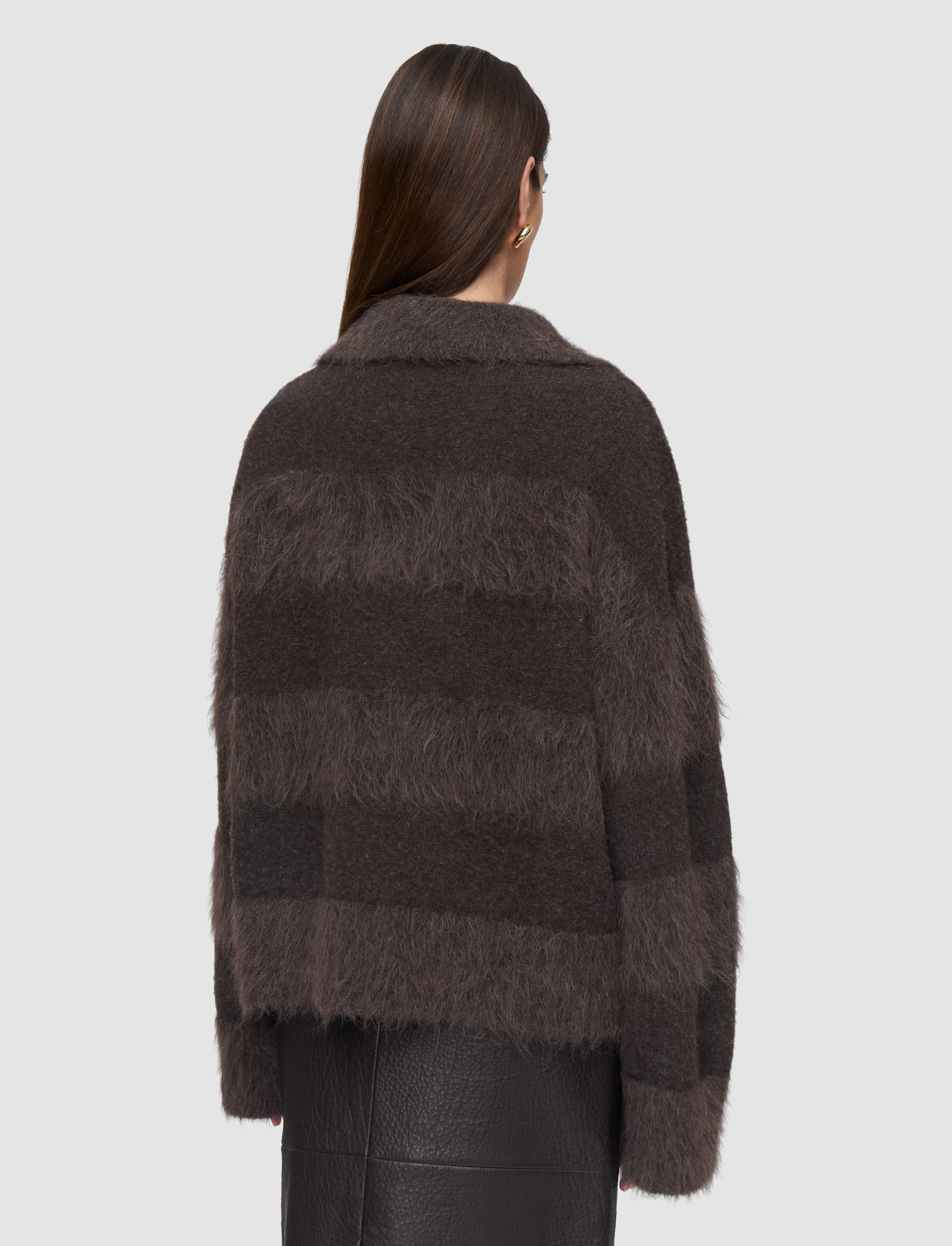 Take Brushed Alpaca Striped Jumper - Image 4