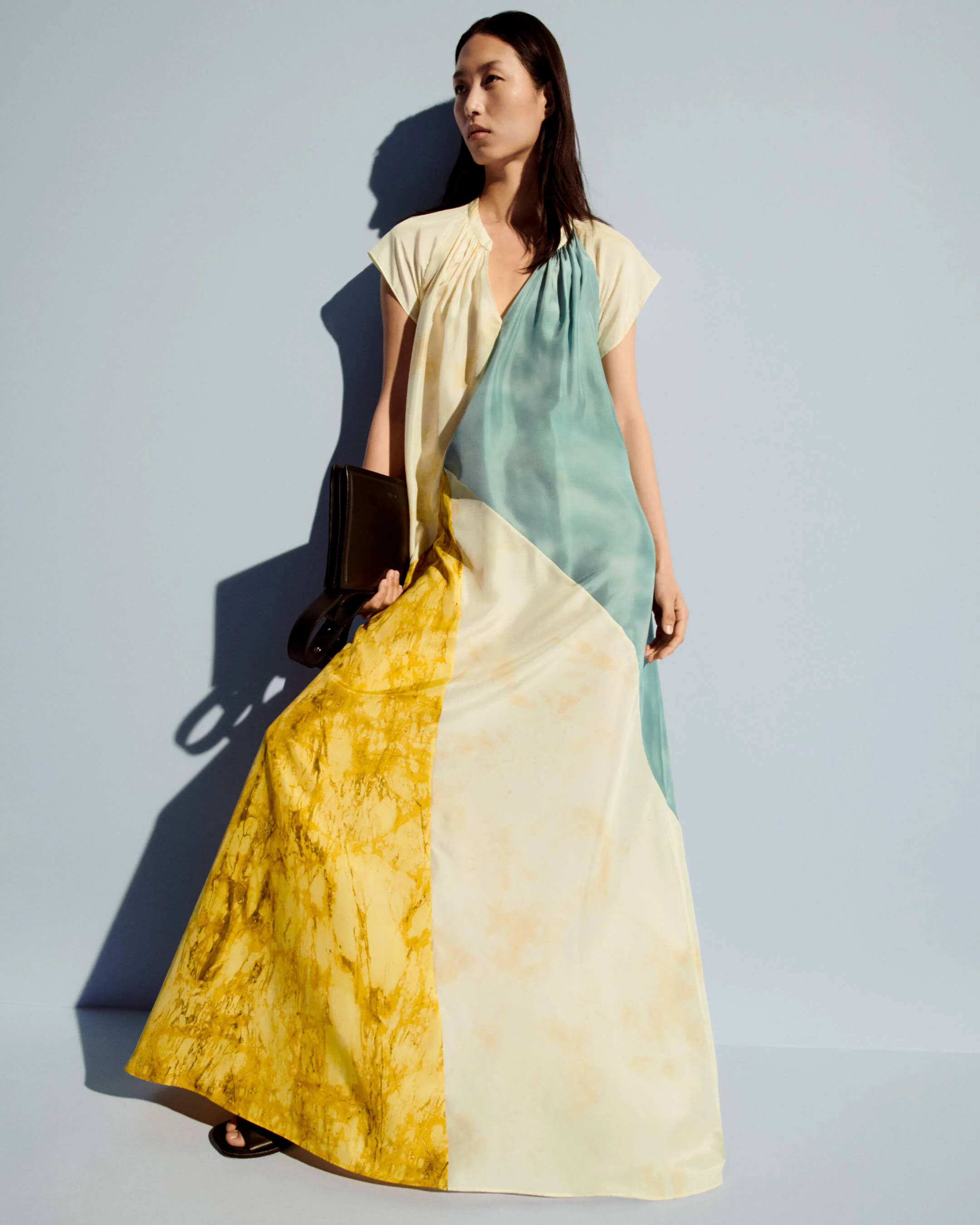 Tulipa Planchart Print Silk Dress - Image 5