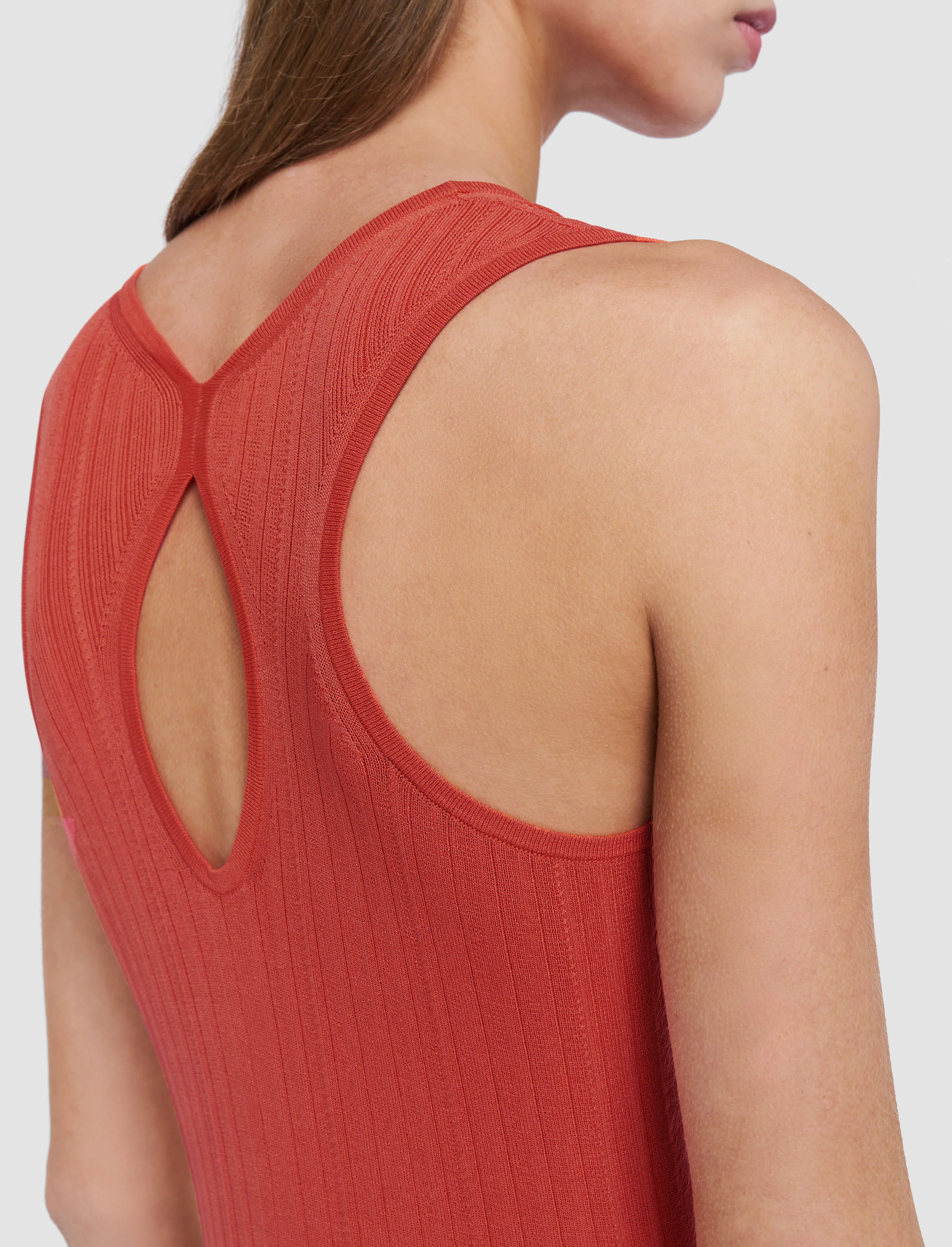 Viscose Rib Knit Dress - Image 5