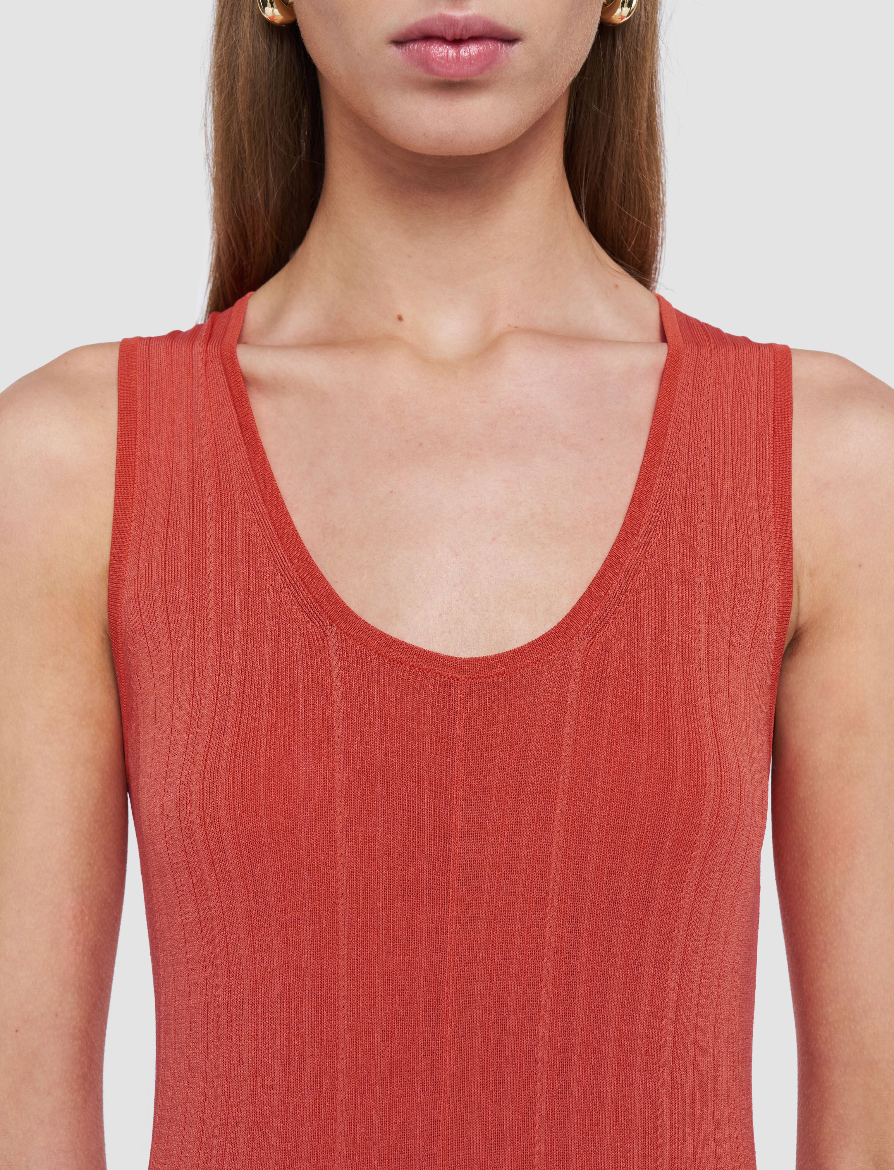 Viscose Rib Knit Dress - Image 6